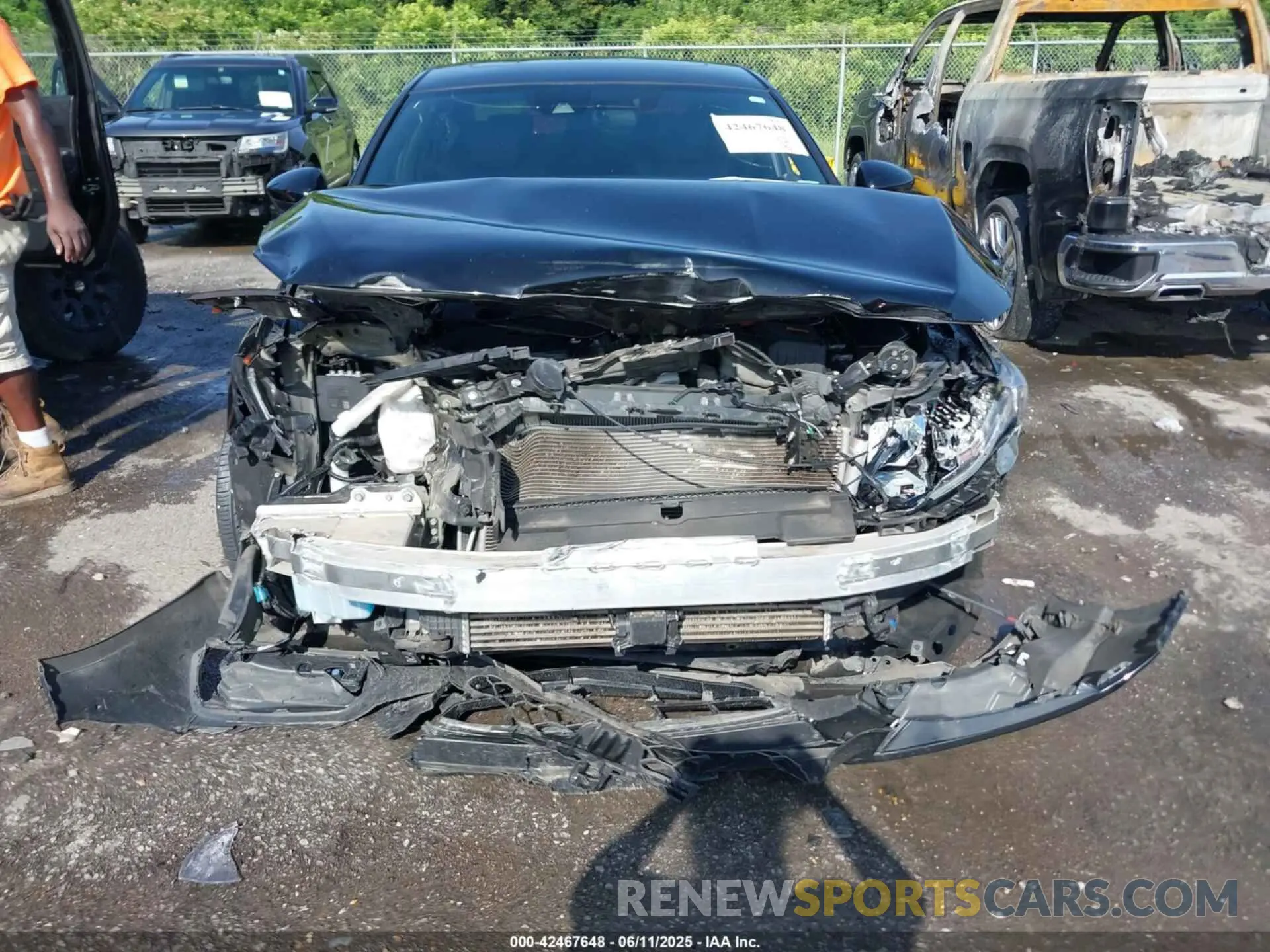 6 fotografías del automóvil dañado 1HGCV2F38LA002221 HONDA ACCORD 2020