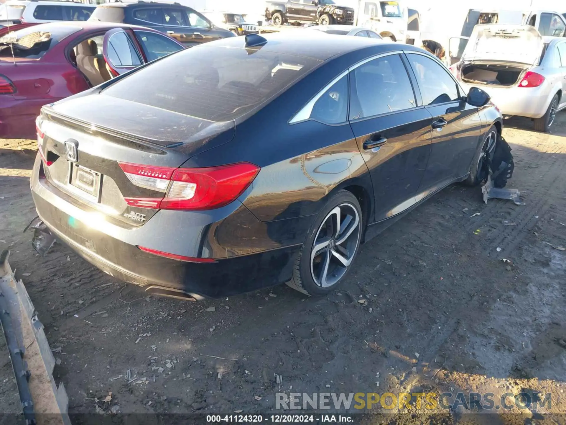 4 fotografías del automóvil dañado 1HGCV2F38LA007516 HONDA ACCORD 2020