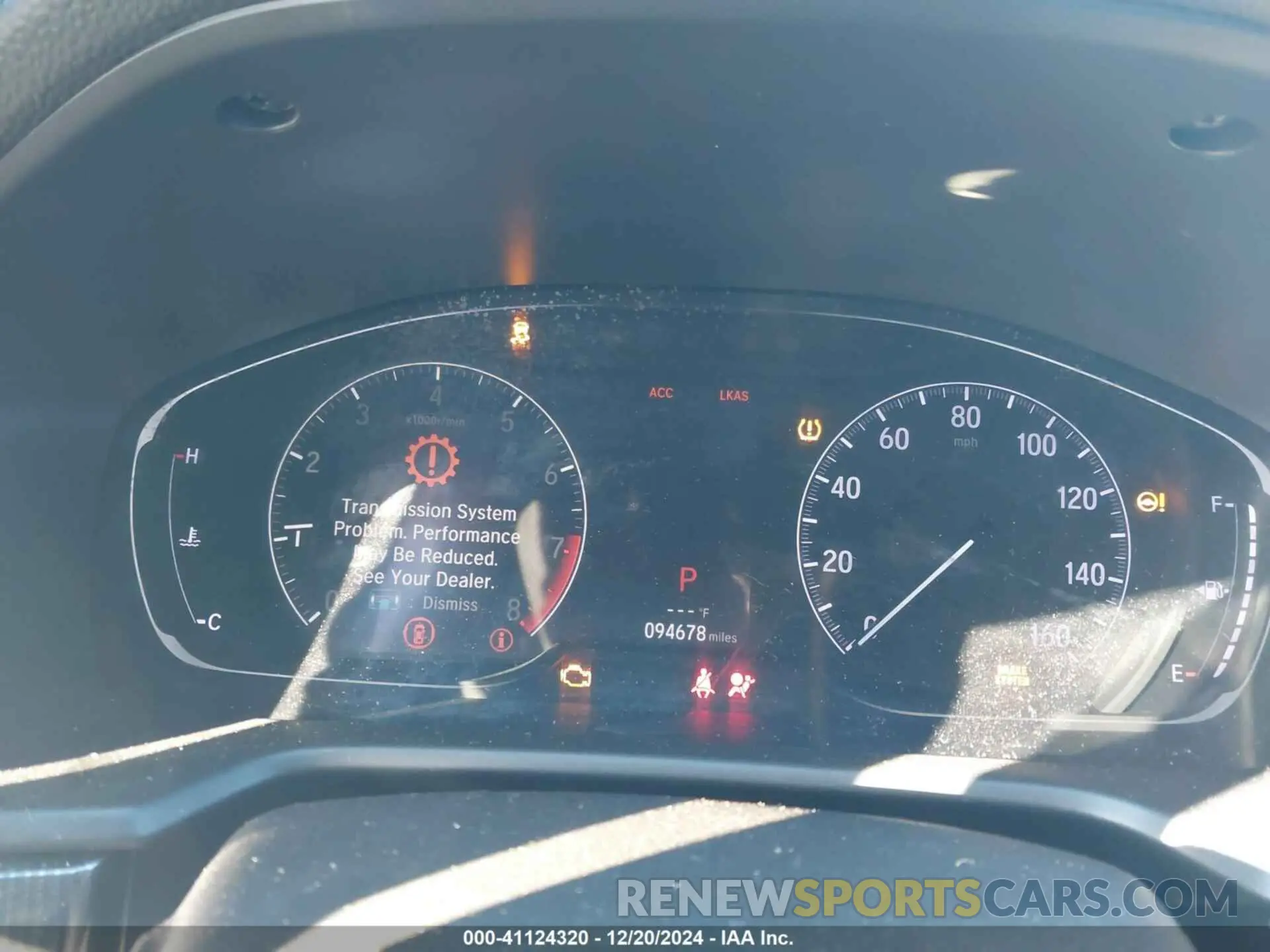 7 fotografías del automóvil dañado 1HGCV2F38LA007516 HONDA ACCORD 2020