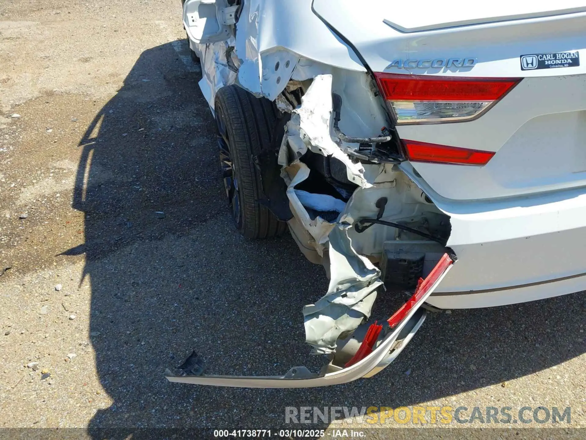 18 fotografías del automóvil dañado 1HGCV2F38LA008259 HONDA ACCORD 2020