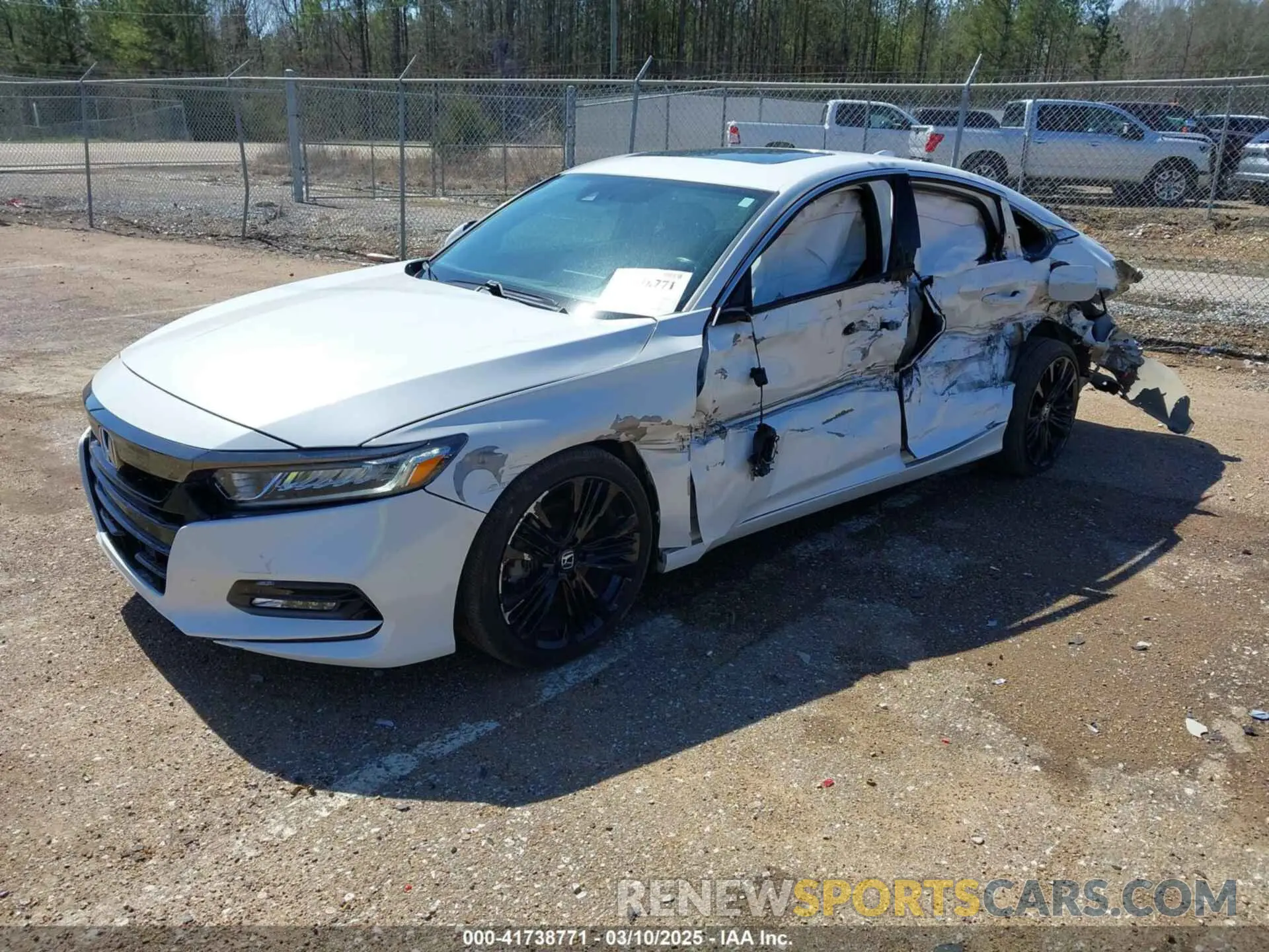 2 fotografías del automóvil dañado 1HGCV2F38LA008259 HONDA ACCORD 2020