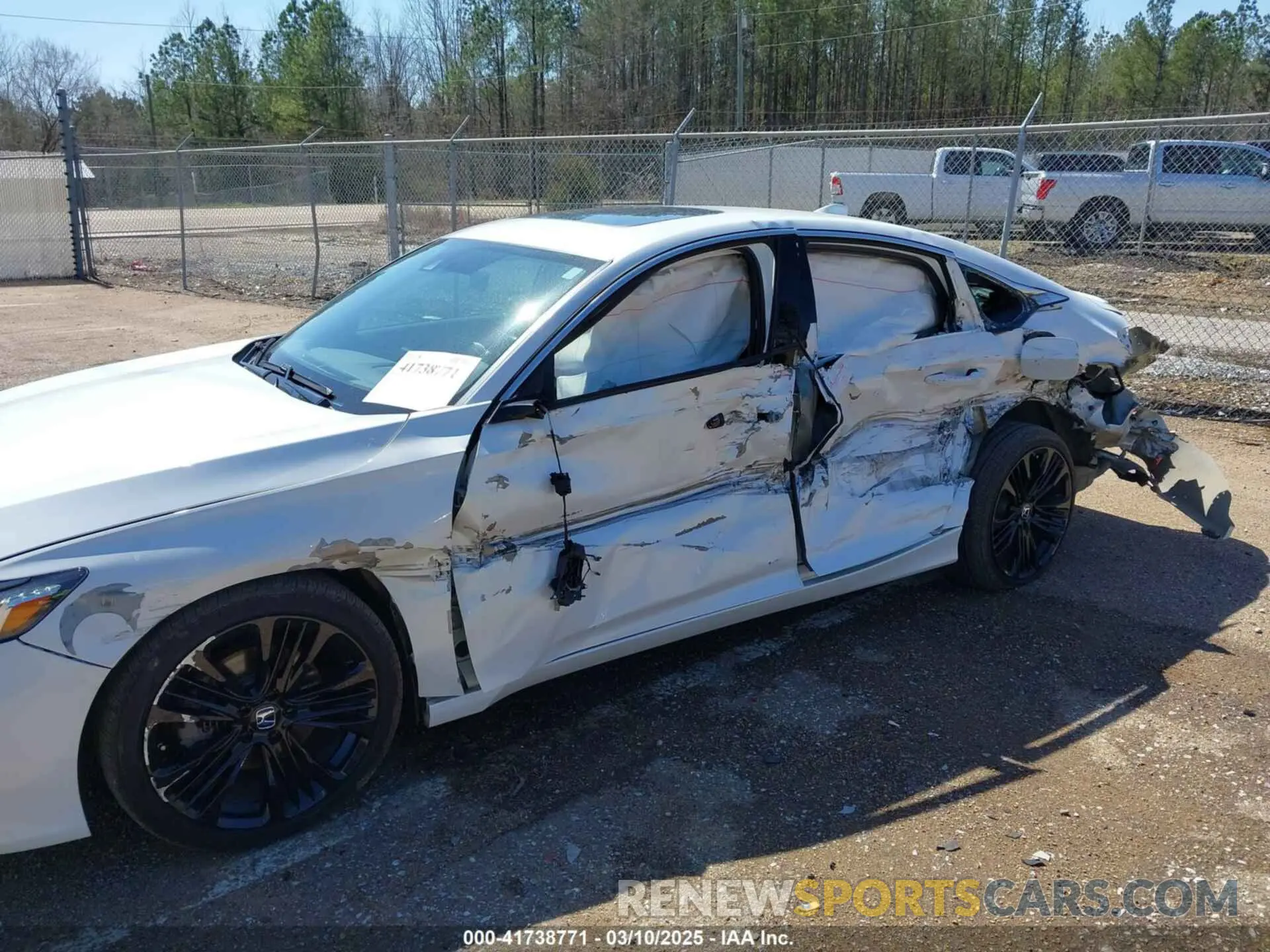 6 fotografías del automóvil dañado 1HGCV2F38LA008259 HONDA ACCORD 2020