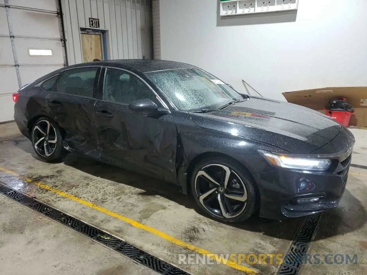 4 fotografías del automóvil dañado 1HGCV2F38LA020136 HONDA ACCORD 2020