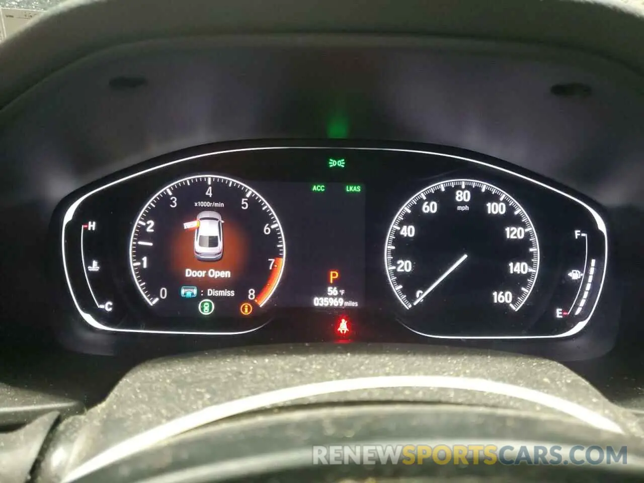 9 fotografías del automóvil dañado 1HGCV2F38LA020136 HONDA ACCORD 2020