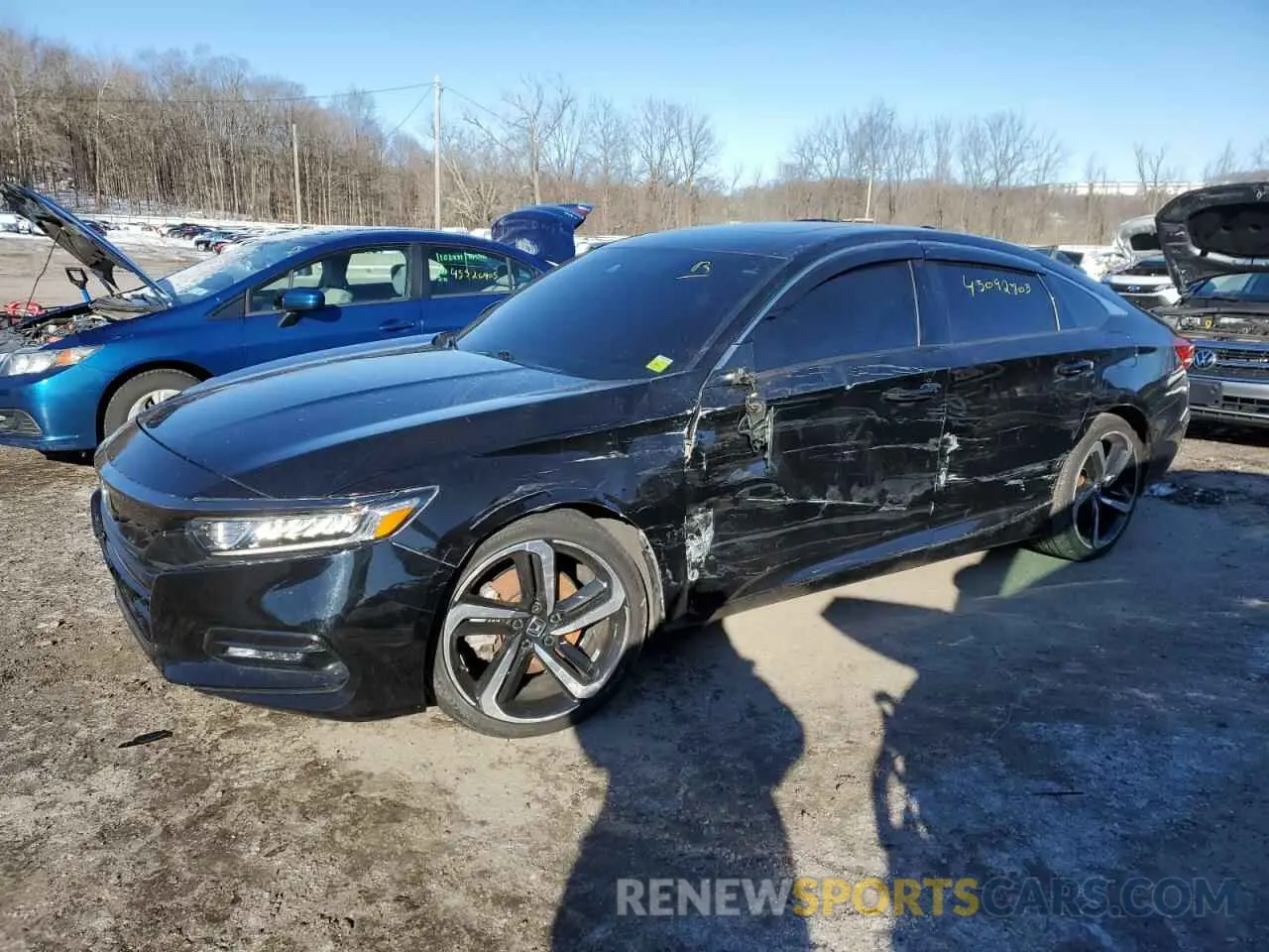 1 fotografías del automóvil dañado 1HGCV2F39LA004690 HONDA ACCORD 2020