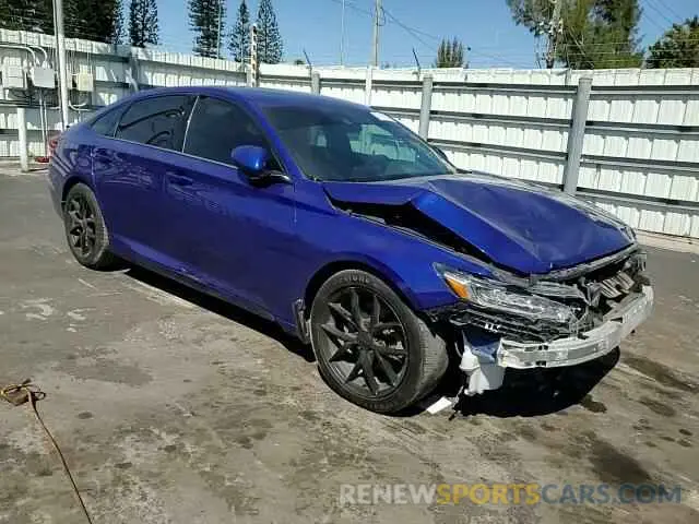 11 fotografías del automóvil dañado 1HGCV2F39LA009260 HONDA ACCORD 2020