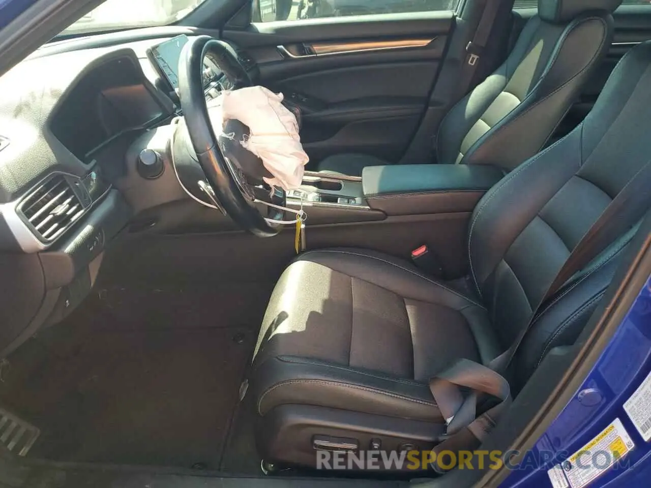 7 fotografías del automóvil dañado 1HGCV2F39LA009260 HONDA ACCORD 2020