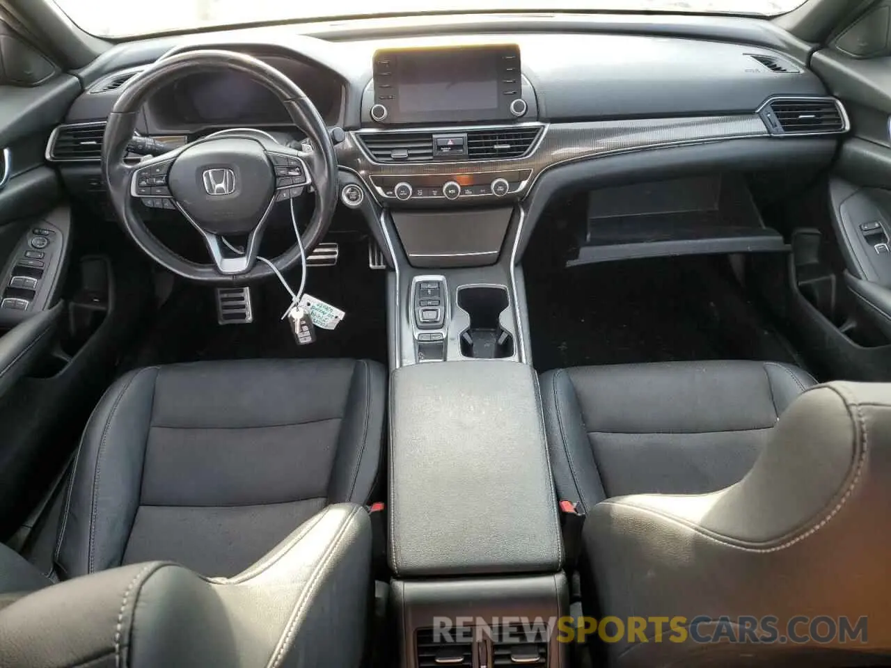 8 fotografías del automóvil dañado 1HGCV2F39LA015754 HONDA ACCORD 2020