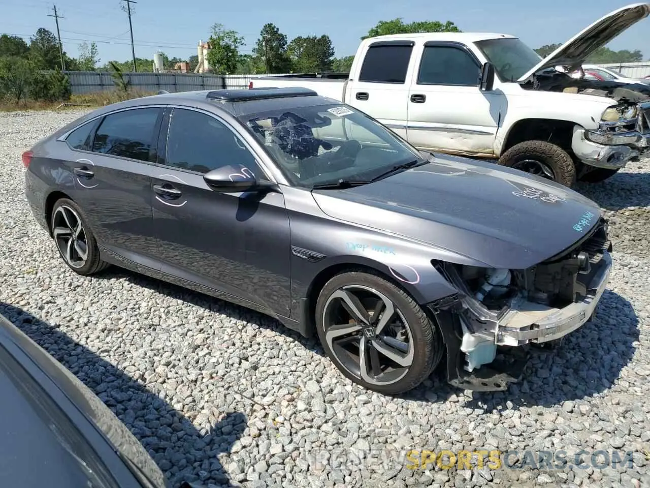 4 fotografías del automóvil dañado 1HGCV2F39LA024874 HONDA ACCORD 2020