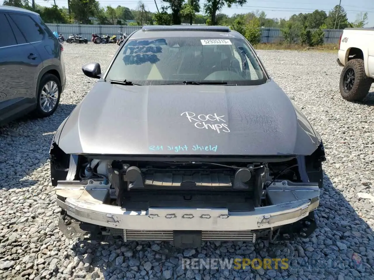 5 fotografías del automóvil dañado 1HGCV2F39LA024874 HONDA ACCORD 2020