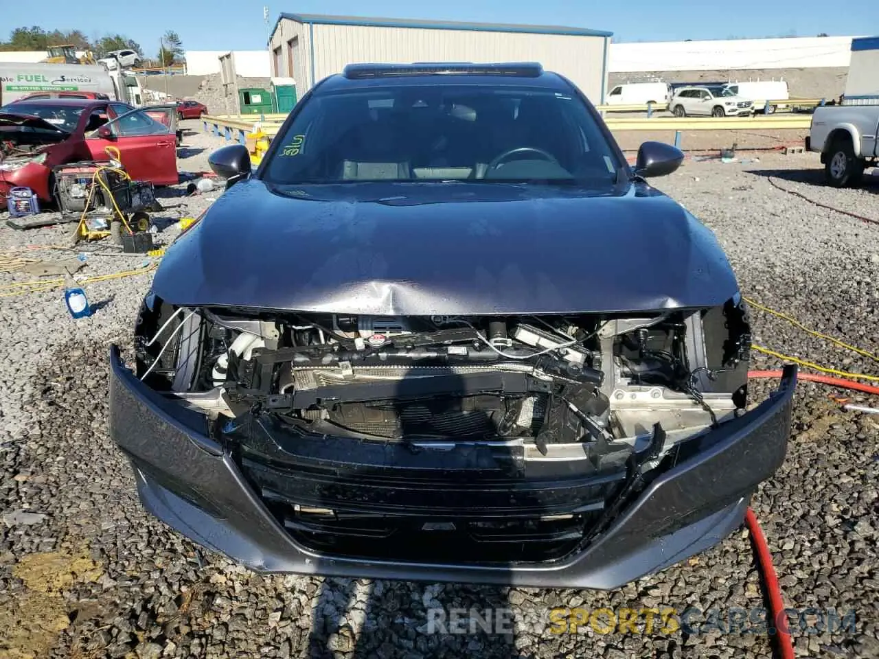 5 fotografías del automóvil dañado 1HGCV2F3XLA020803 HONDA ACCORD 2020