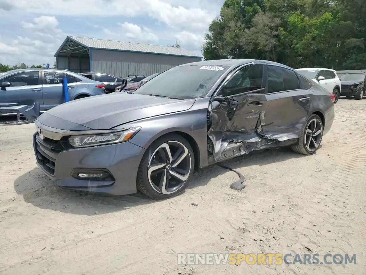1 fotografías del automóvil dañado 1HGCV2F3XLA021580 HONDA ACCORD 2020