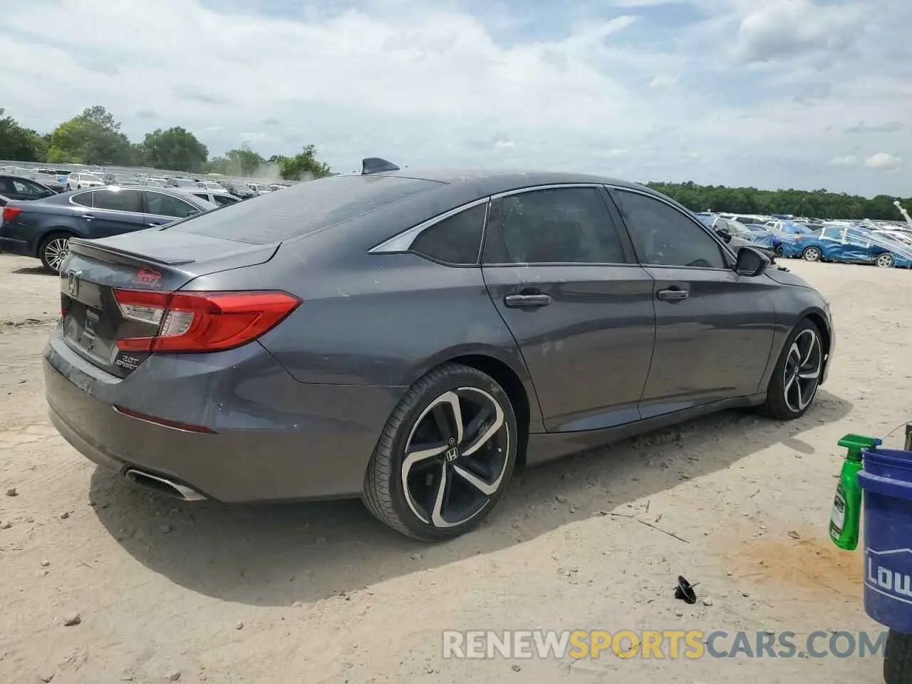 3 fotografías del automóvil dañado 1HGCV2F3XLA021580 HONDA ACCORD 2020