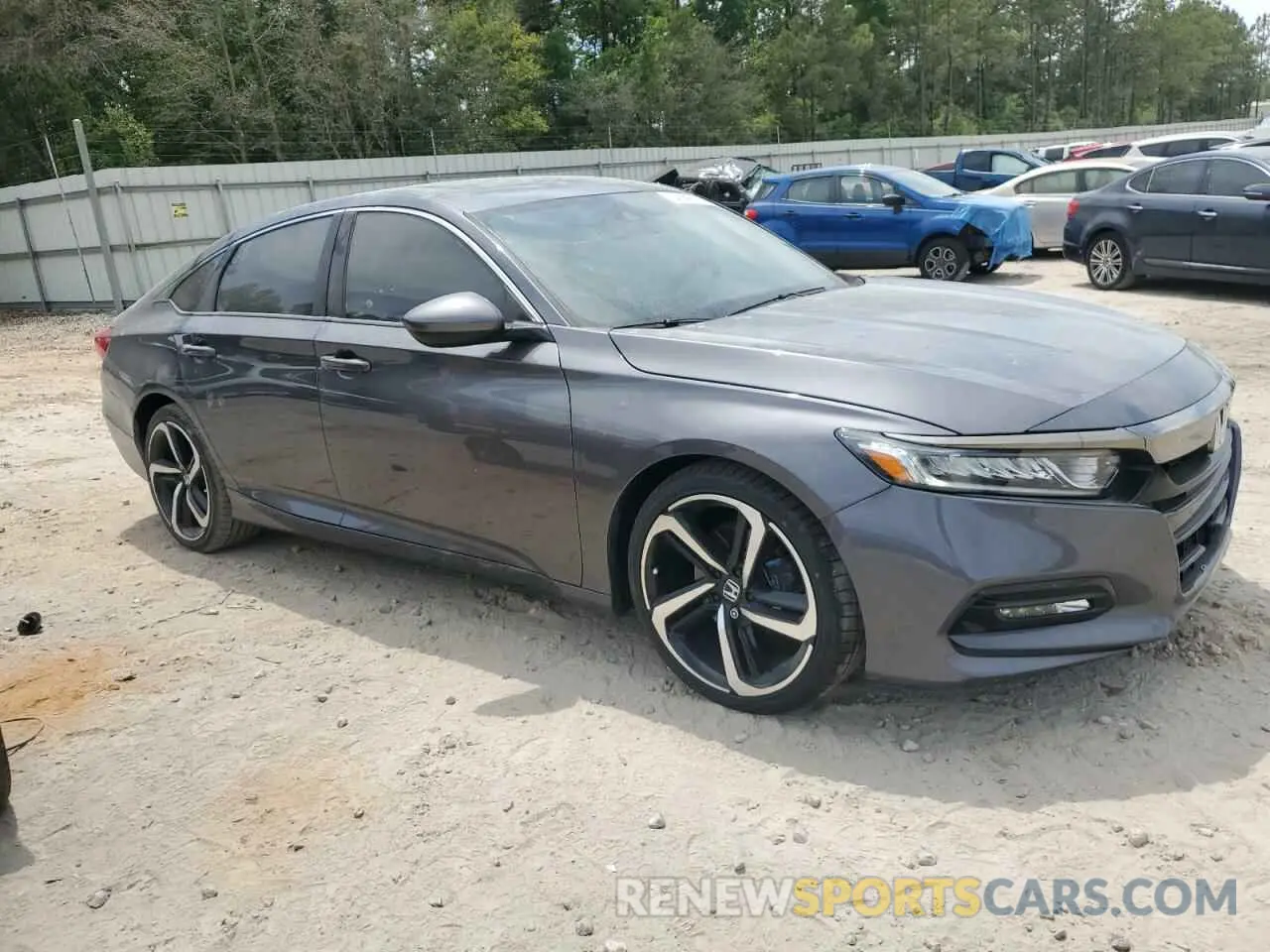4 fotografías del automóvil dañado 1HGCV2F3XLA021580 HONDA ACCORD 2020