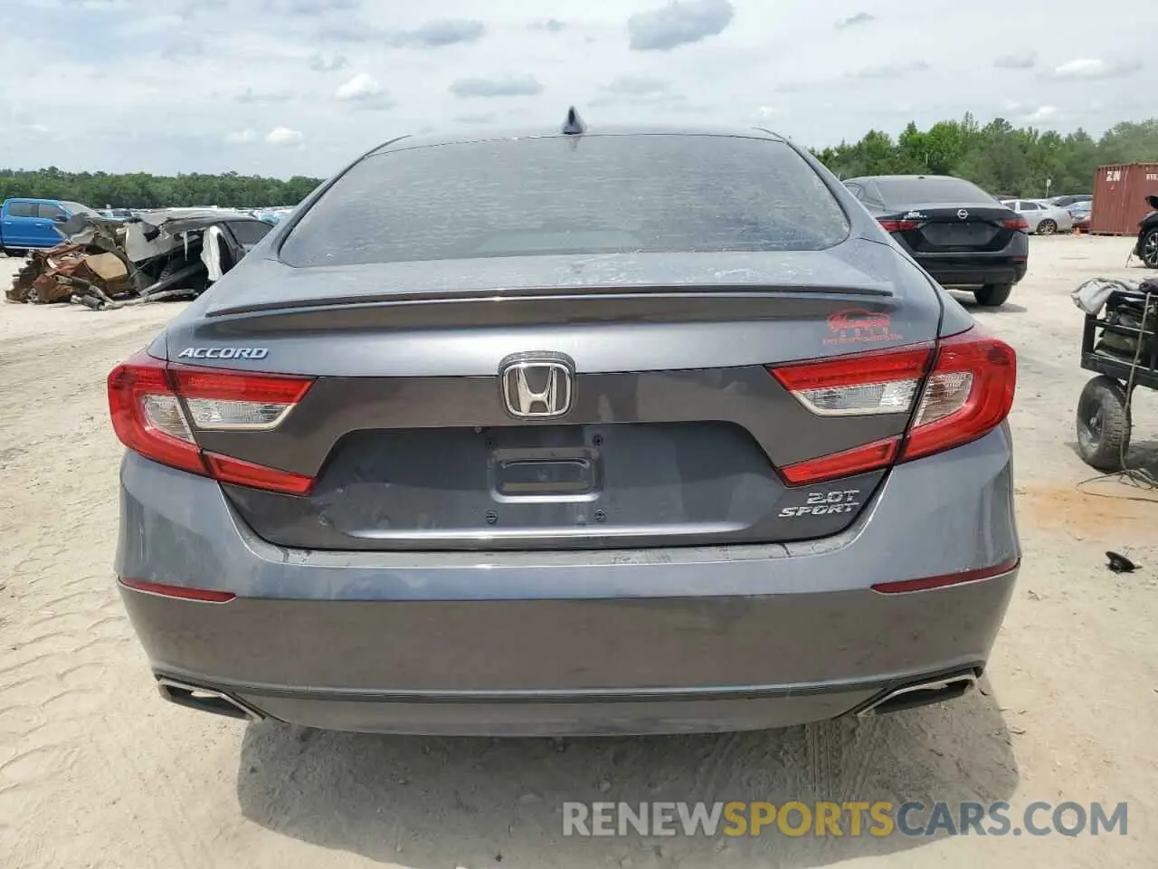 6 fotografías del automóvil dañado 1HGCV2F3XLA021580 HONDA ACCORD 2020