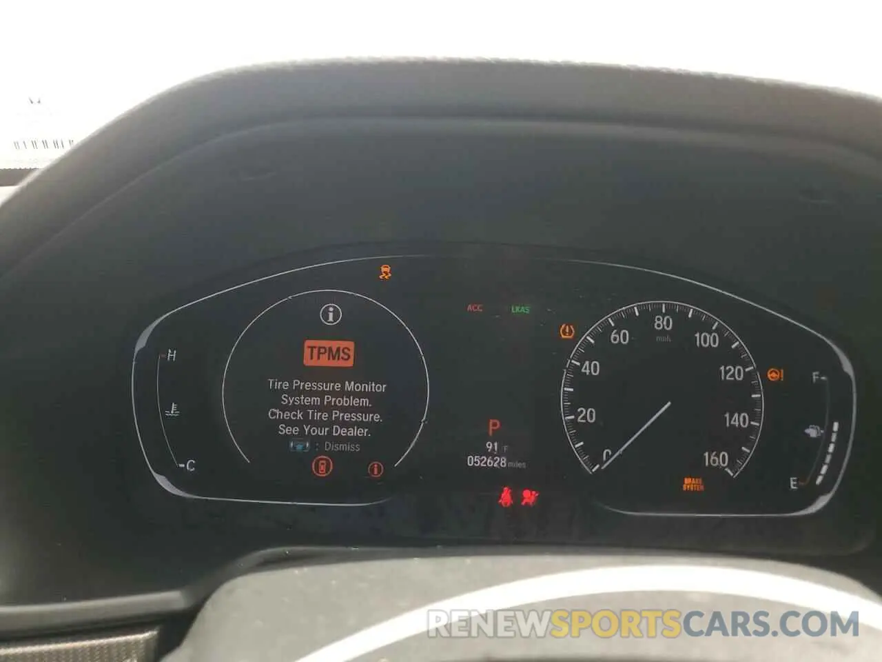 9 fotografías del automóvil dañado 1HGCV2F3XLA021580 HONDA ACCORD 2020