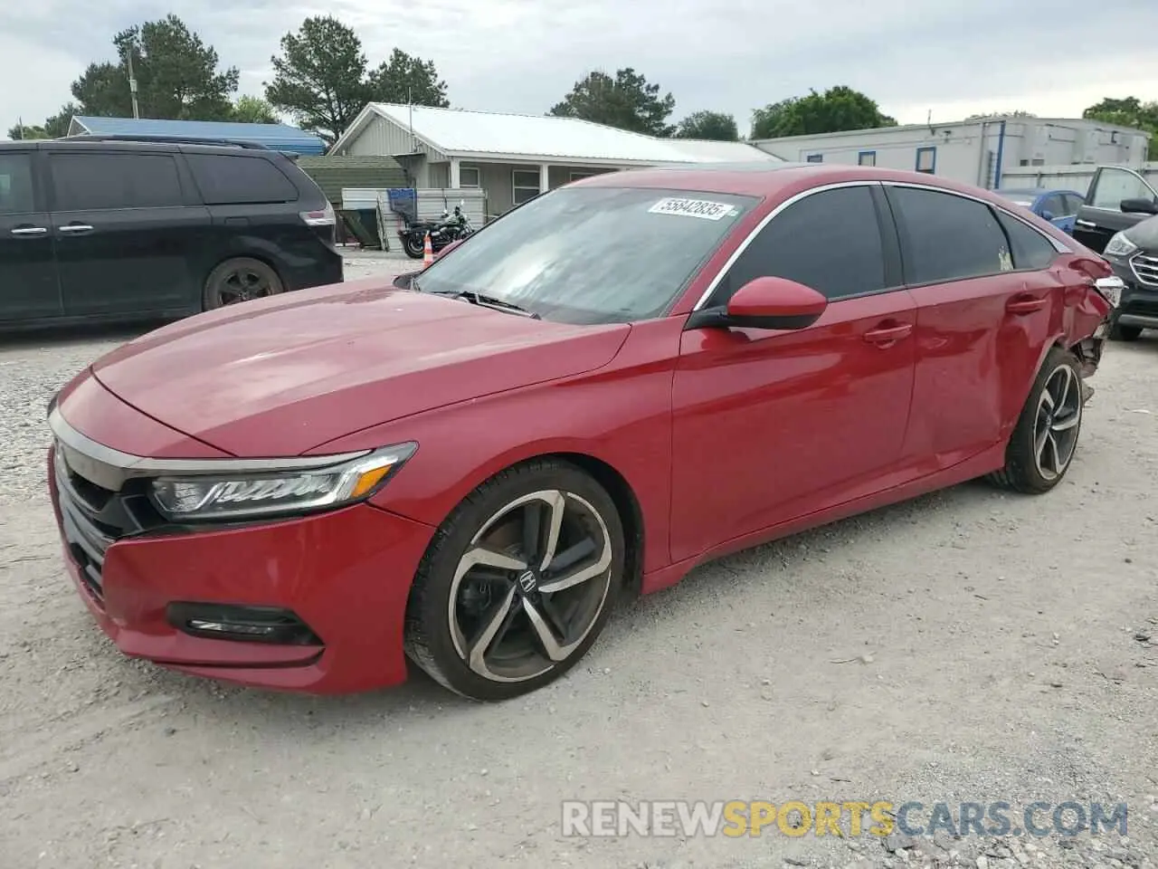 1 fotografías del automóvil dañado 1HGCV2F3XLA025614 HONDA ACCORD 2020
