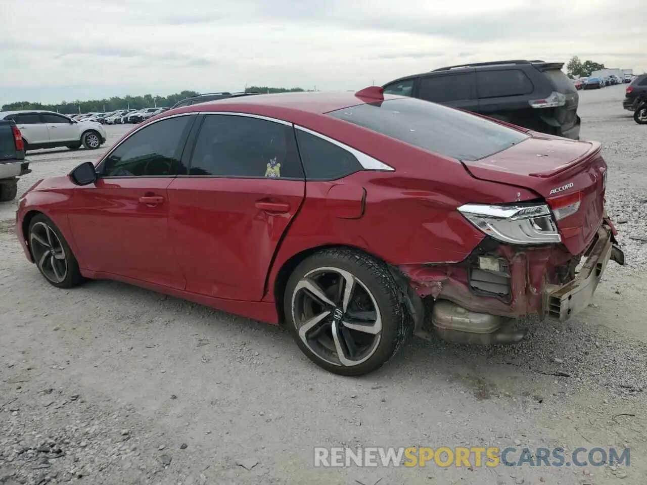 2 fotografías del automóvil dañado 1HGCV2F3XLA025614 HONDA ACCORD 2020