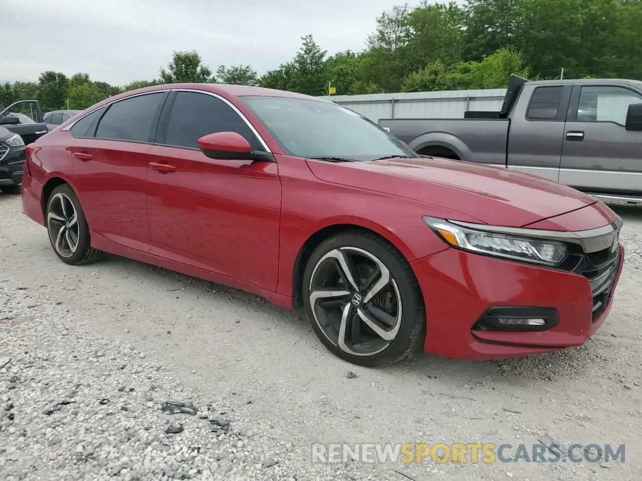 4 fotografías del automóvil dañado 1HGCV2F3XLA025614 HONDA ACCORD 2020