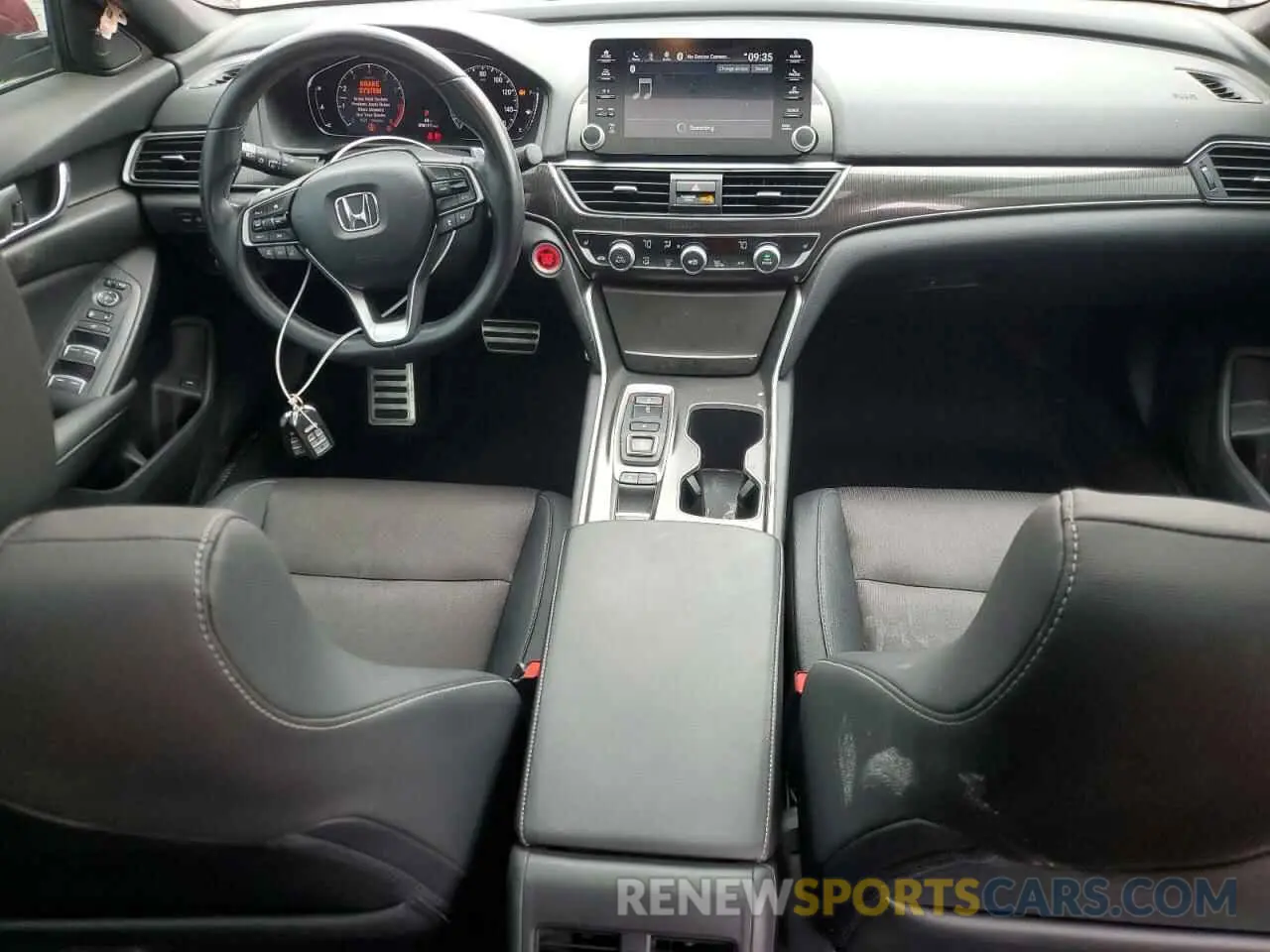8 fotografías del automóvil dañado 1HGCV2F3XLA025614 HONDA ACCORD 2020