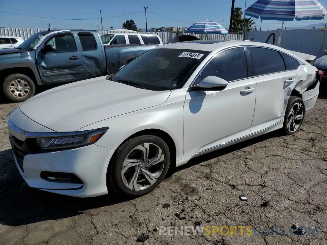 1 fotografías del automóvil dañado 1HGCV2F59LA007302 HONDA ACCORD 2020