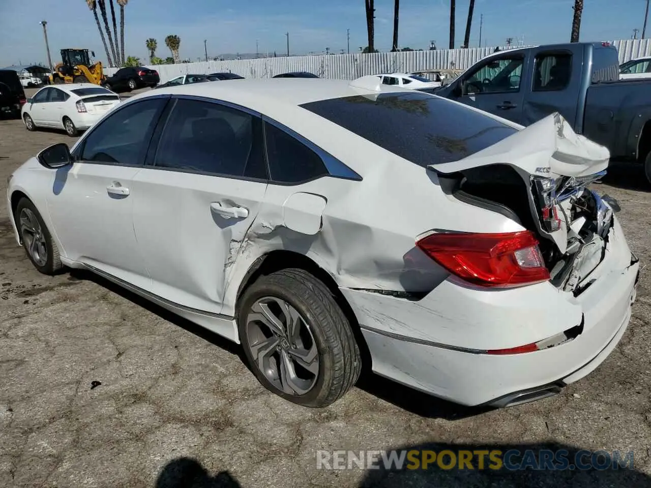 2 fotografías del automóvil dañado 1HGCV2F59LA007302 HONDA ACCORD 2020