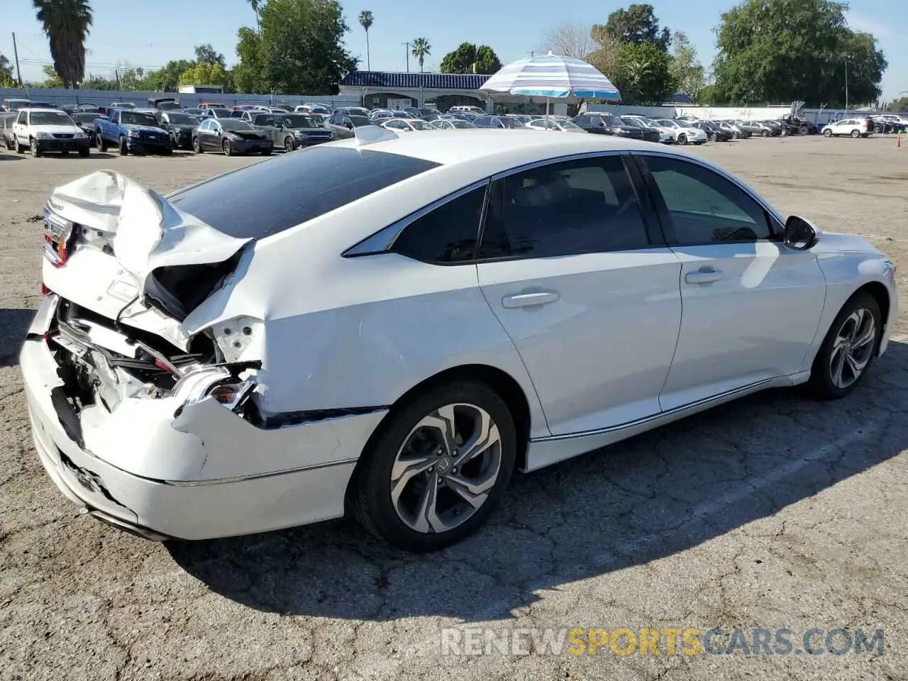 3 fotografías del automóvil dañado 1HGCV2F59LA007302 HONDA ACCORD 2020