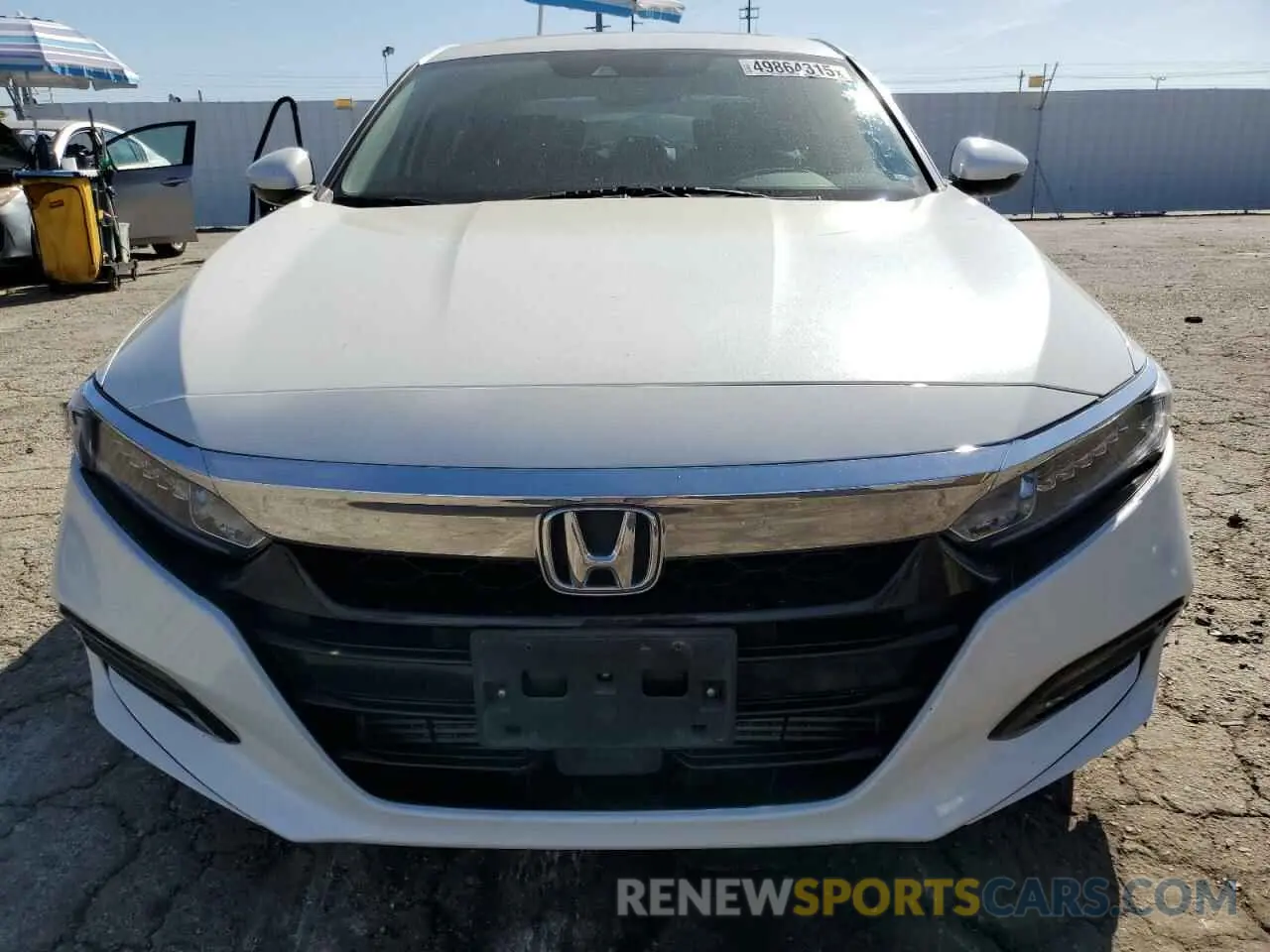 5 fotografías del automóvil dañado 1HGCV2F59LA007302 HONDA ACCORD 2020