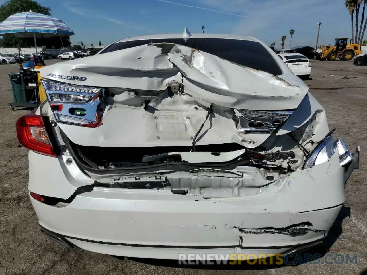 6 fotografías del automóvil dañado 1HGCV2F59LA007302 HONDA ACCORD 2020