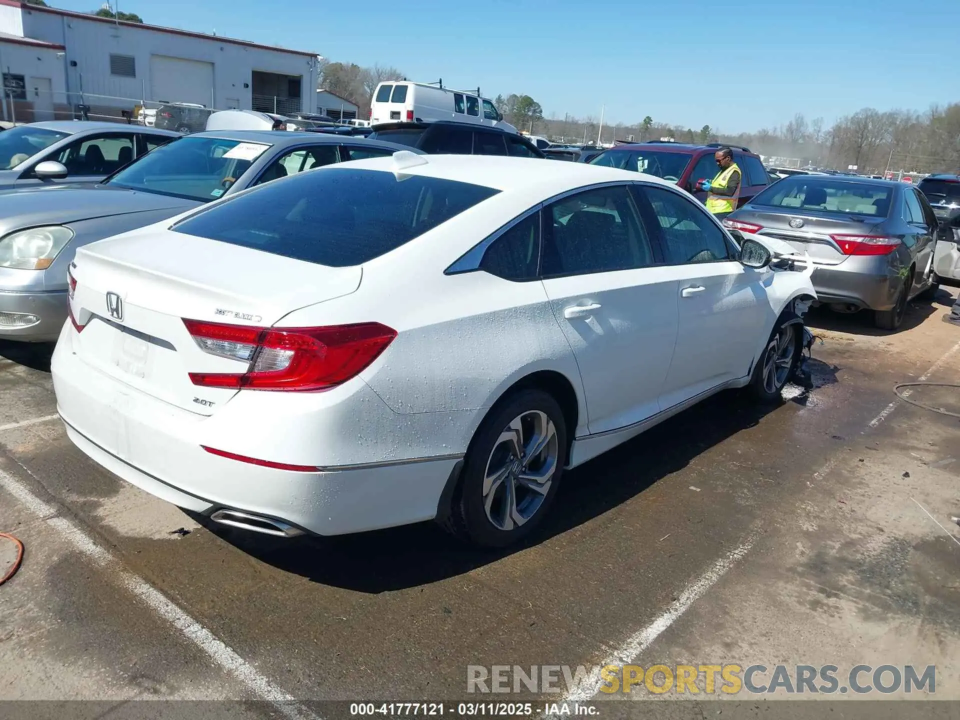 4 fotografías del automóvil dañado 1HGCV2F59LA028490 HONDA ACCORD 2020