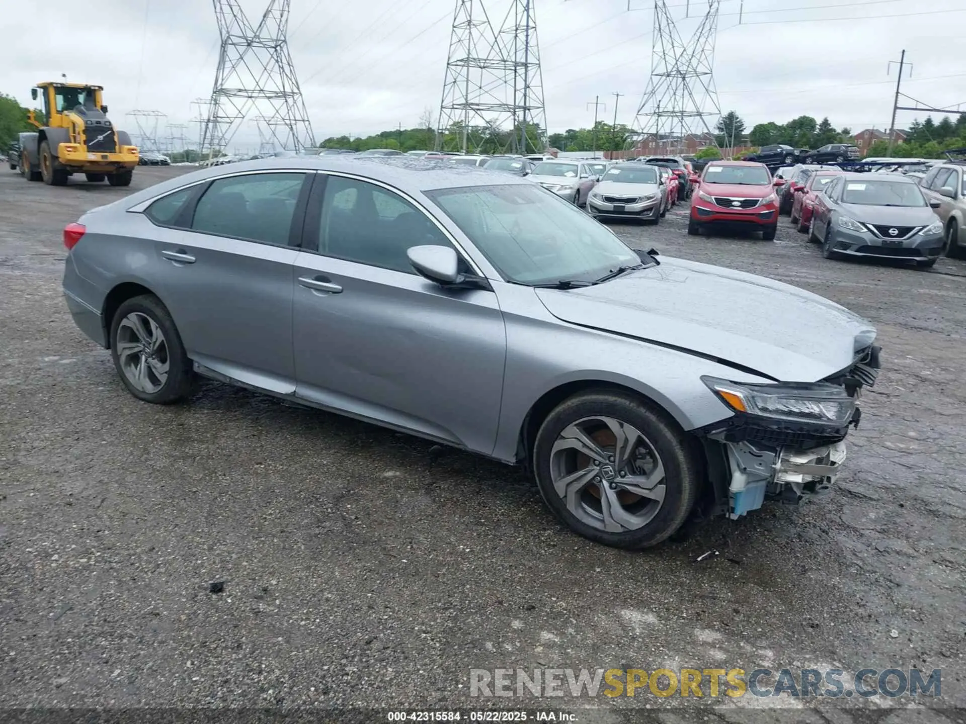 1 fotografías del automóvil dañado 1HGCV2F5XLA017174 HONDA ACCORD 2020