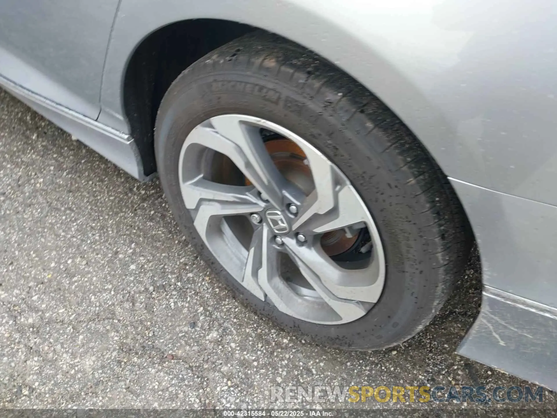 11 fotografías del automóvil dañado 1HGCV2F5XLA017174 HONDA ACCORD 2020