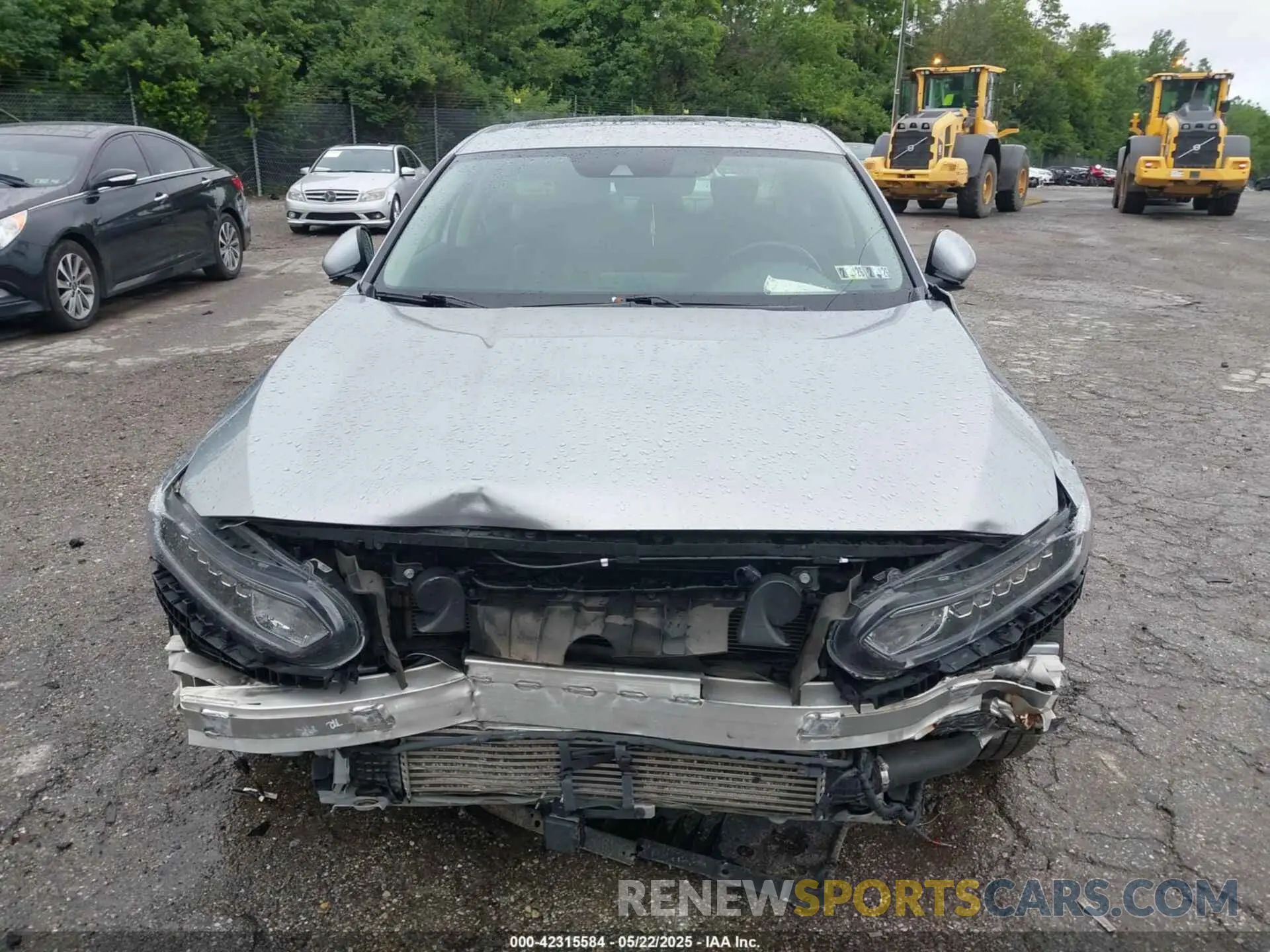 12 fotografías del automóvil dañado 1HGCV2F5XLA017174 HONDA ACCORD 2020