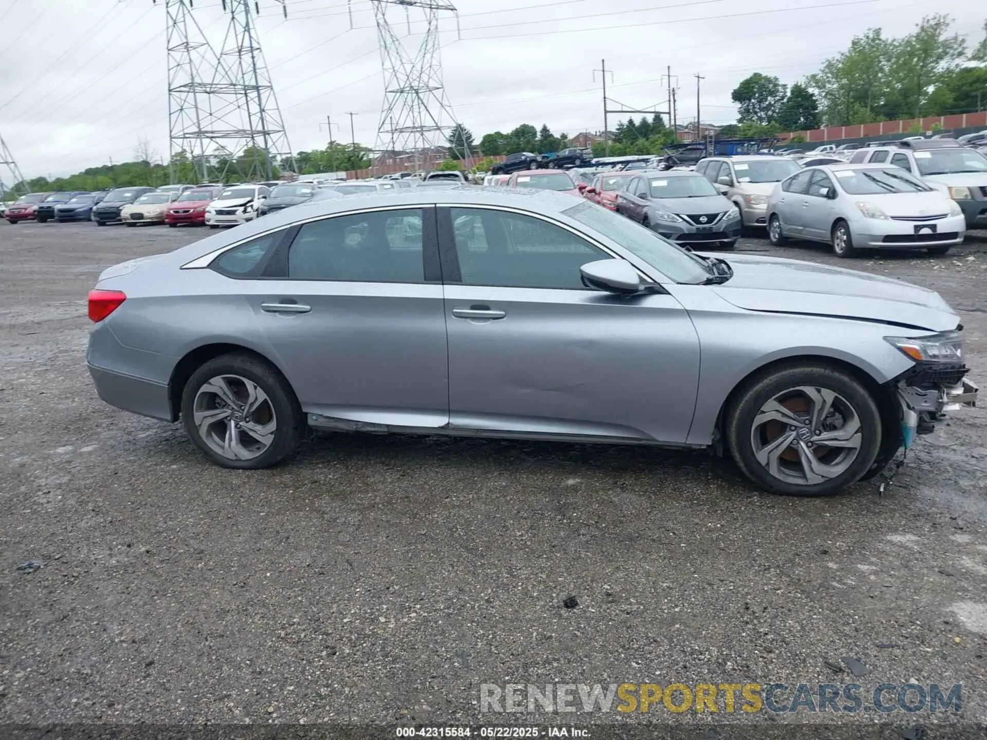 13 fotografías del automóvil dañado 1HGCV2F5XLA017174 HONDA ACCORD 2020