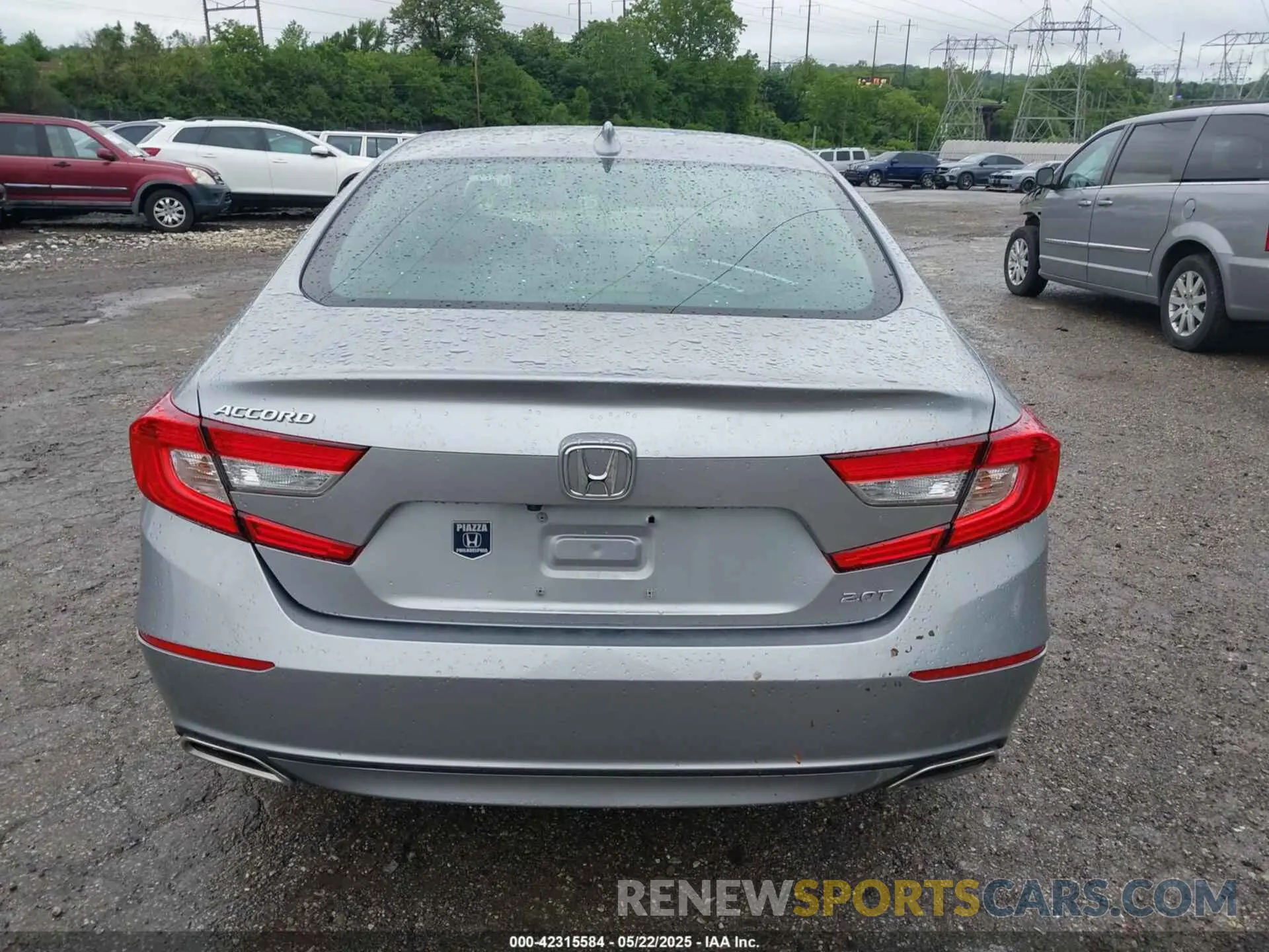 16 fotografías del automóvil dañado 1HGCV2F5XLA017174 HONDA ACCORD 2020