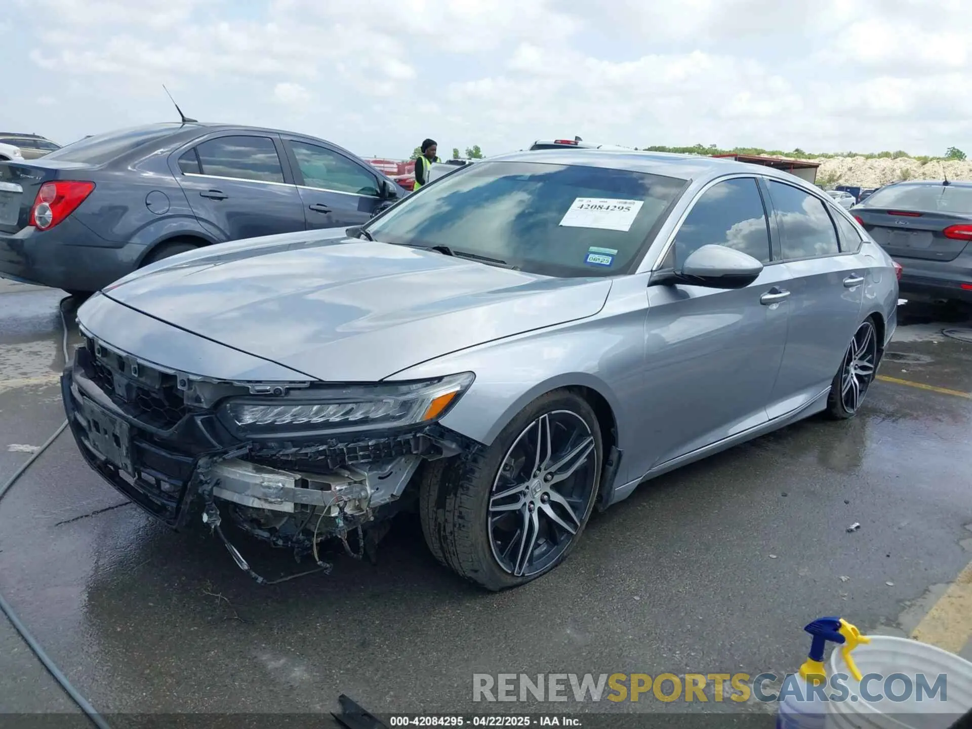 2 fotografías del automóvil dañado 1HGCV2F96LA018714 HONDA ACCORD 2020