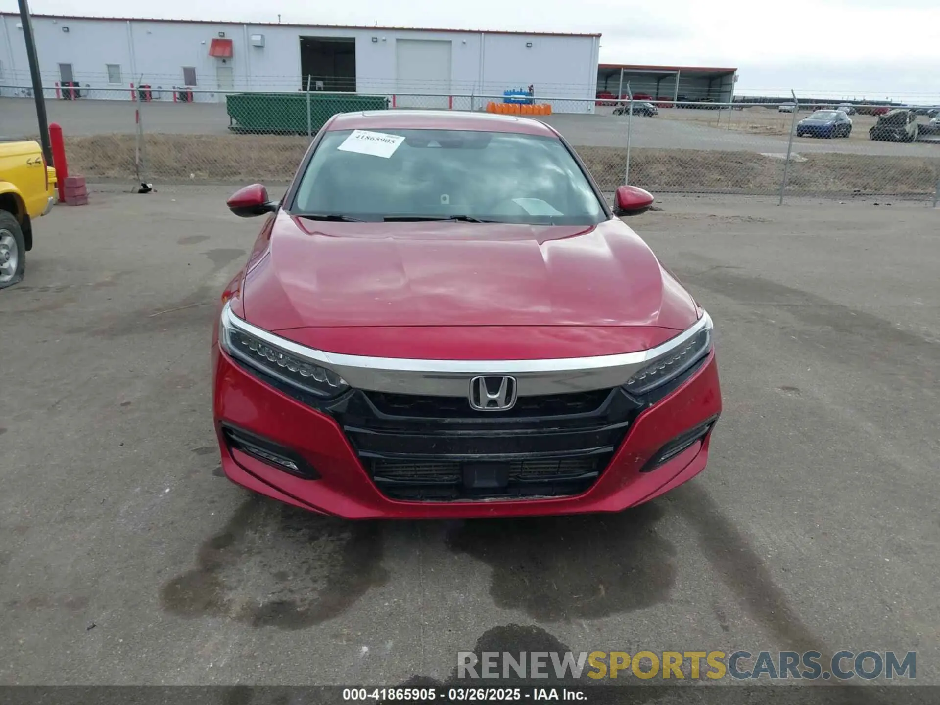 12 fotografías del automóvil dañado 1HGCV2F9XLA010745 HONDA ACCORD 2020