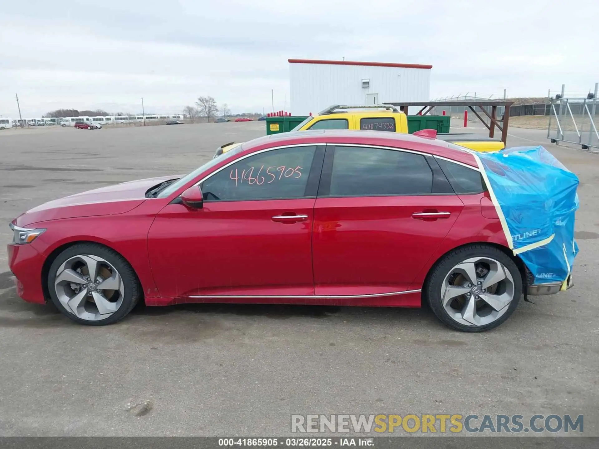 14 fotografías del automóvil dañado 1HGCV2F9XLA010745 HONDA ACCORD 2020