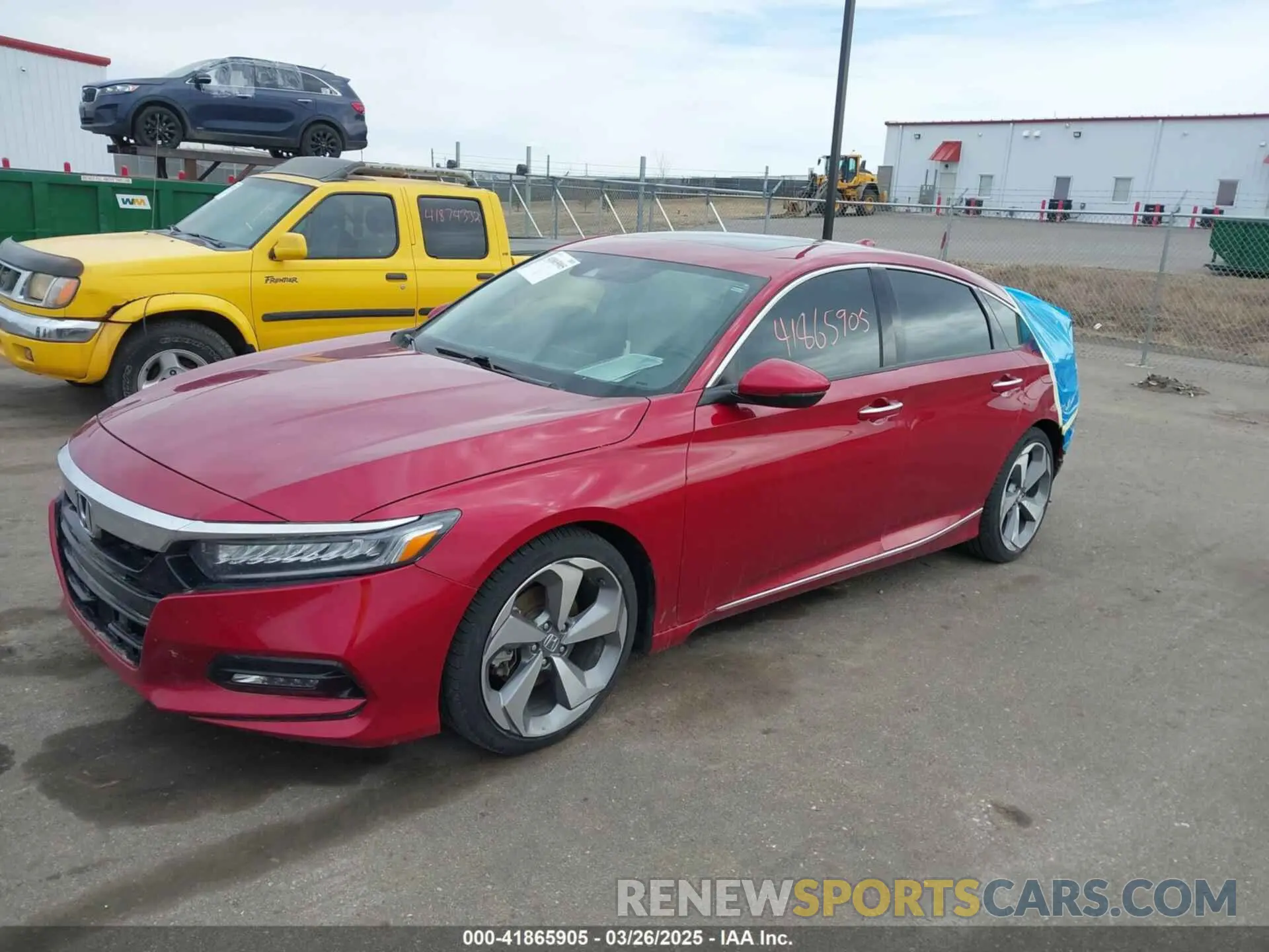 2 fotografías del automóvil dañado 1HGCV2F9XLA010745 HONDA ACCORD 2020