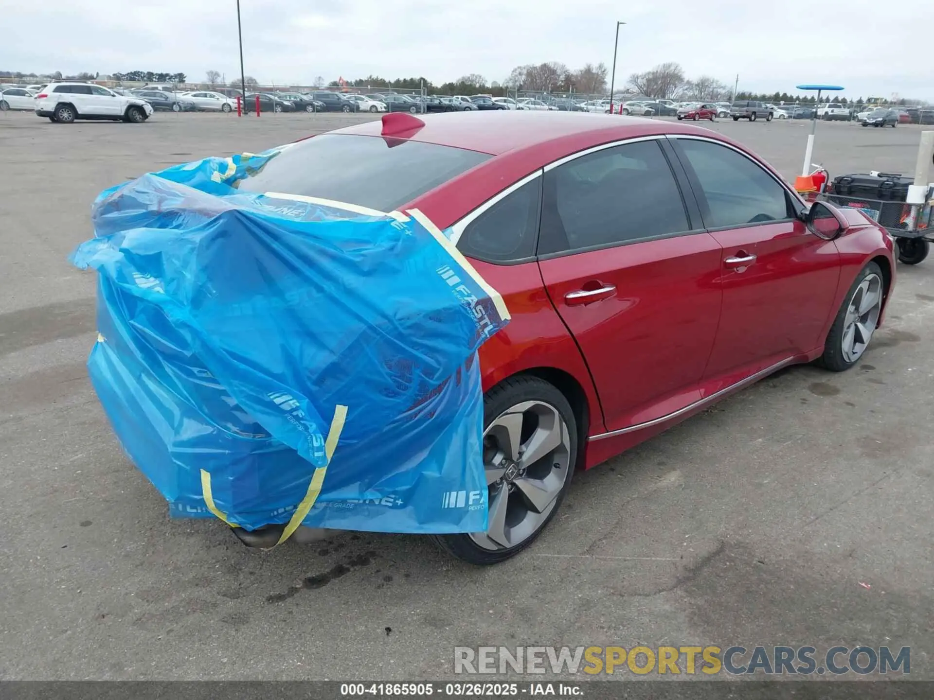 4 fotografías del automóvil dañado 1HGCV2F9XLA010745 HONDA ACCORD 2020