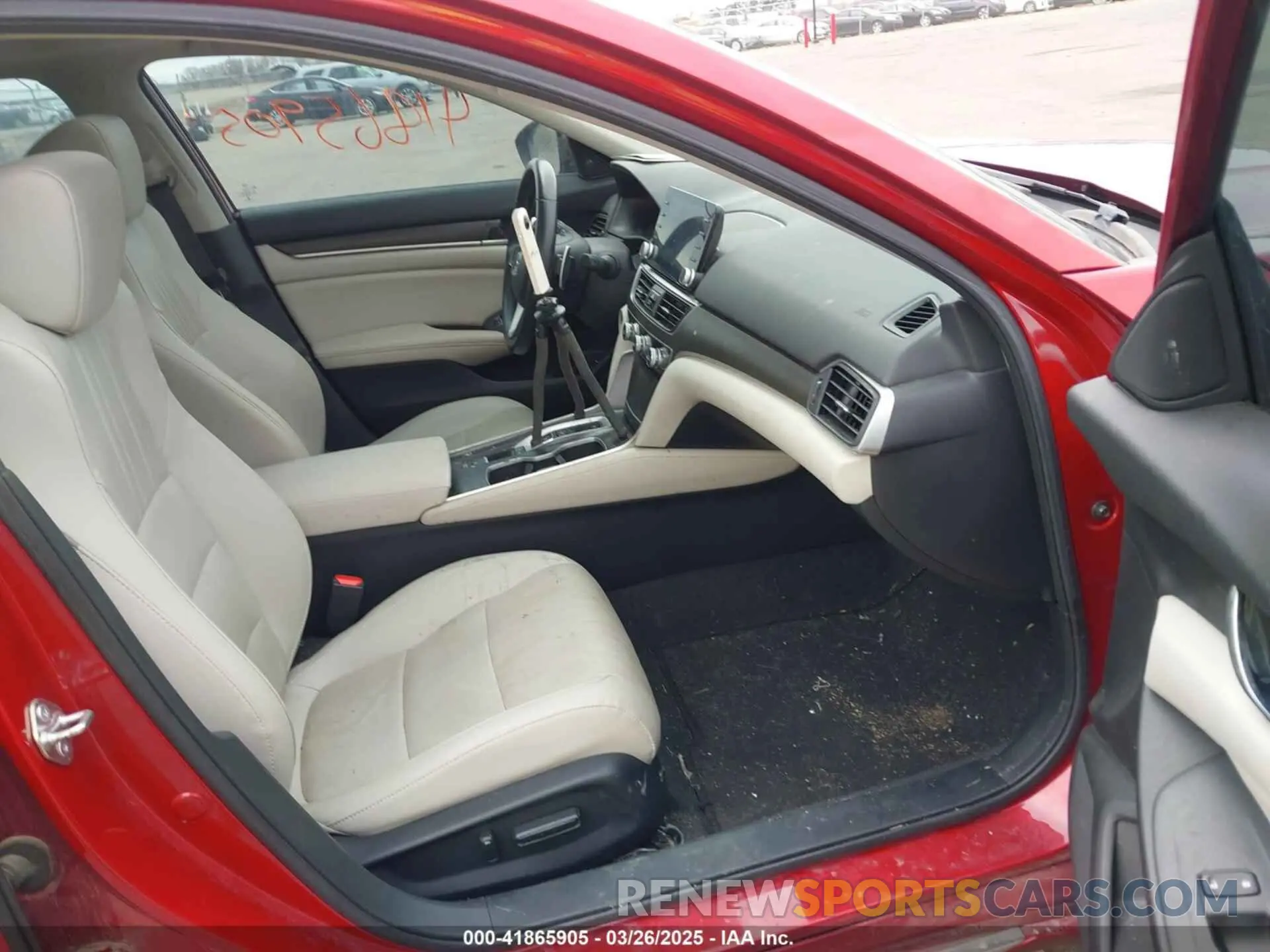 5 fotografías del automóvil dañado 1HGCV2F9XLA010745 HONDA ACCORD 2020