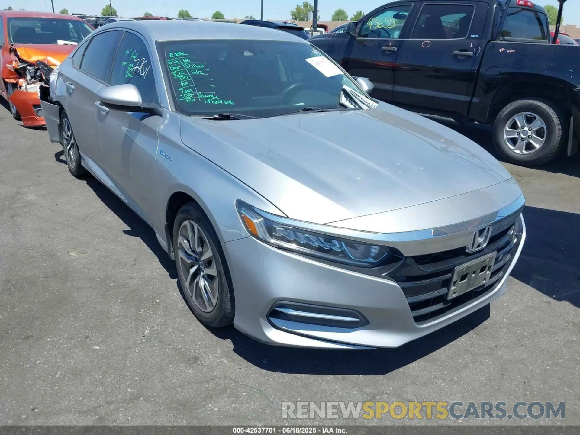 1 fotografías del automóvil dañado 1HGCV3F11LA002534 HONDA ACCORD 2020