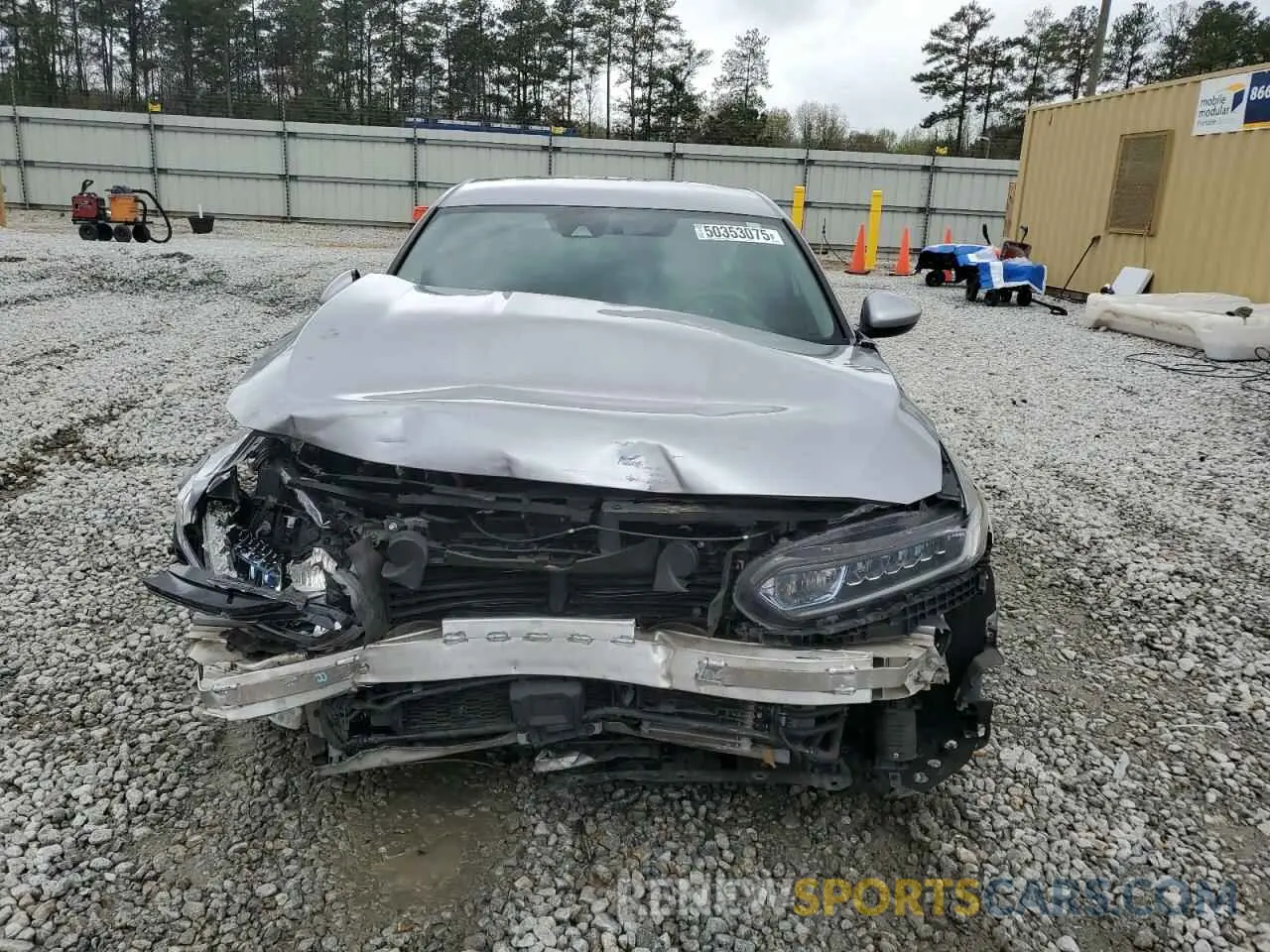 5 fotografías del automóvil dañado 1HGCV3F14LA010045 HONDA ACCORD 2020