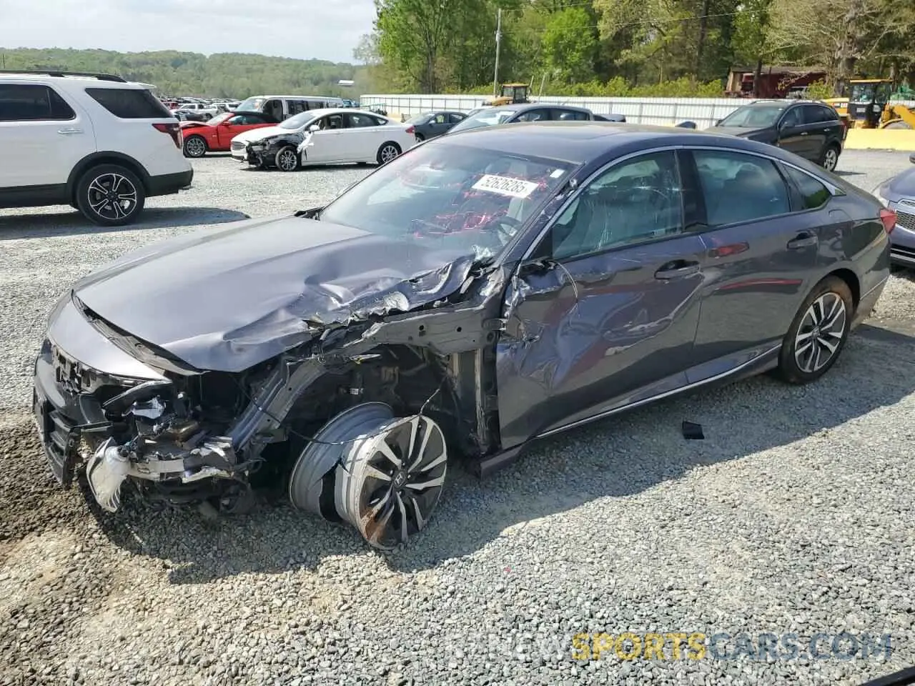 1 fotografías del automóvil dañado 1HGCV3F44LA007026 HONDA ACCORD 2020