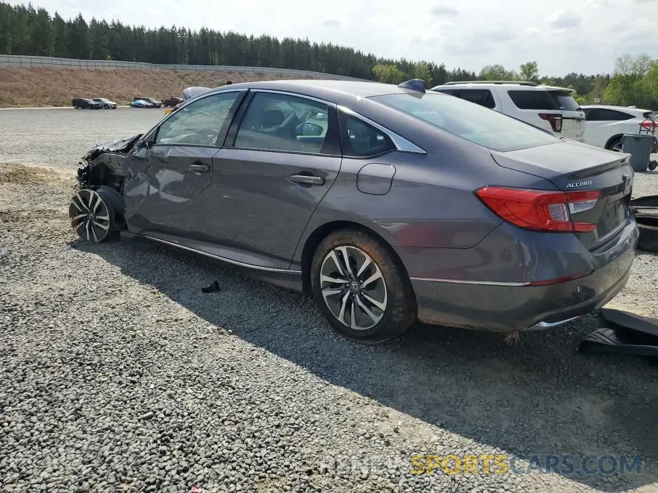 2 fotografías del automóvil dañado 1HGCV3F44LA007026 HONDA ACCORD 2020