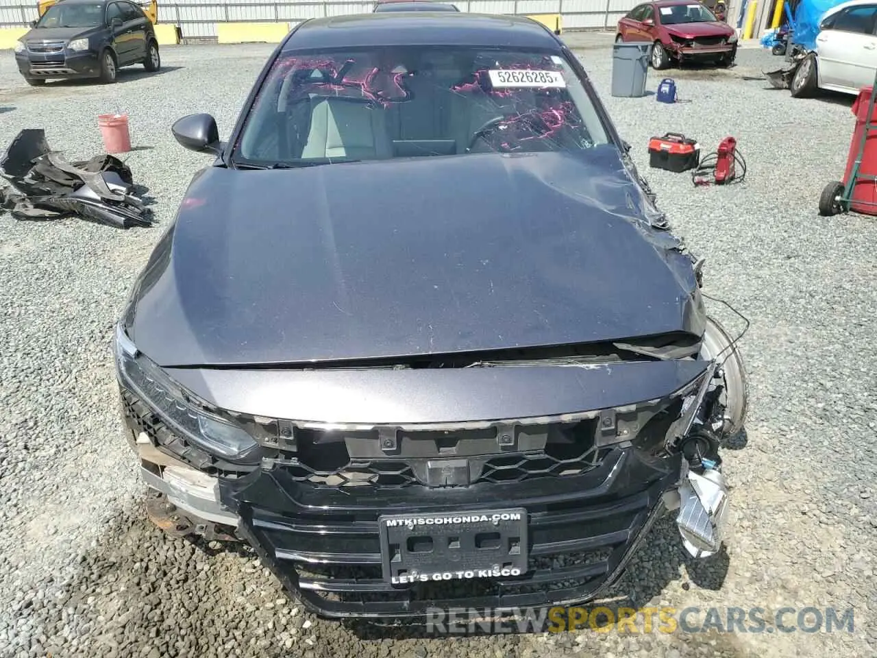 5 fotografías del automóvil dañado 1HGCV3F44LA007026 HONDA ACCORD 2020