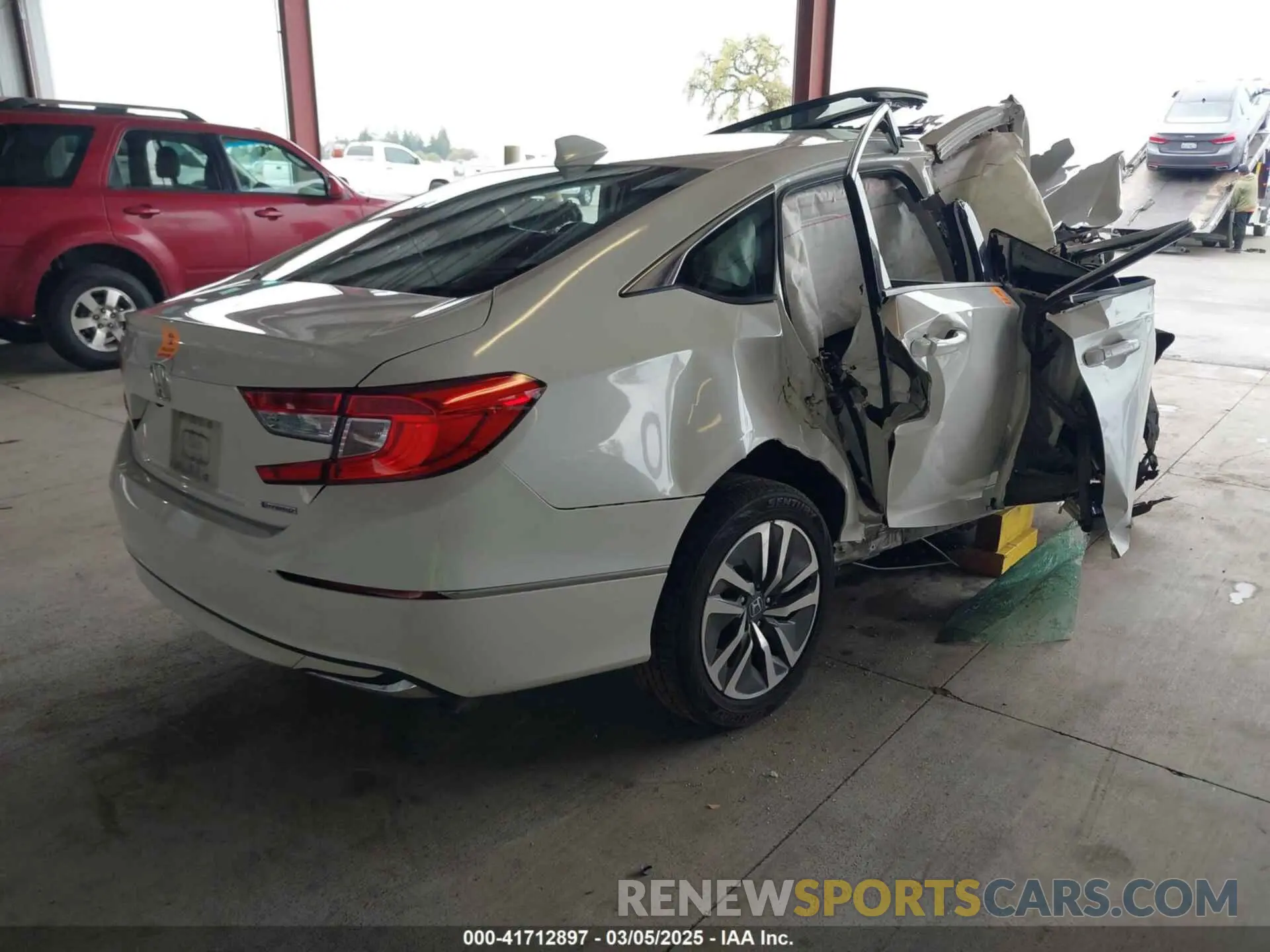 4 fotografías del automóvil dañado 1HGCV3F53LA010718 HONDA ACCORD 2020