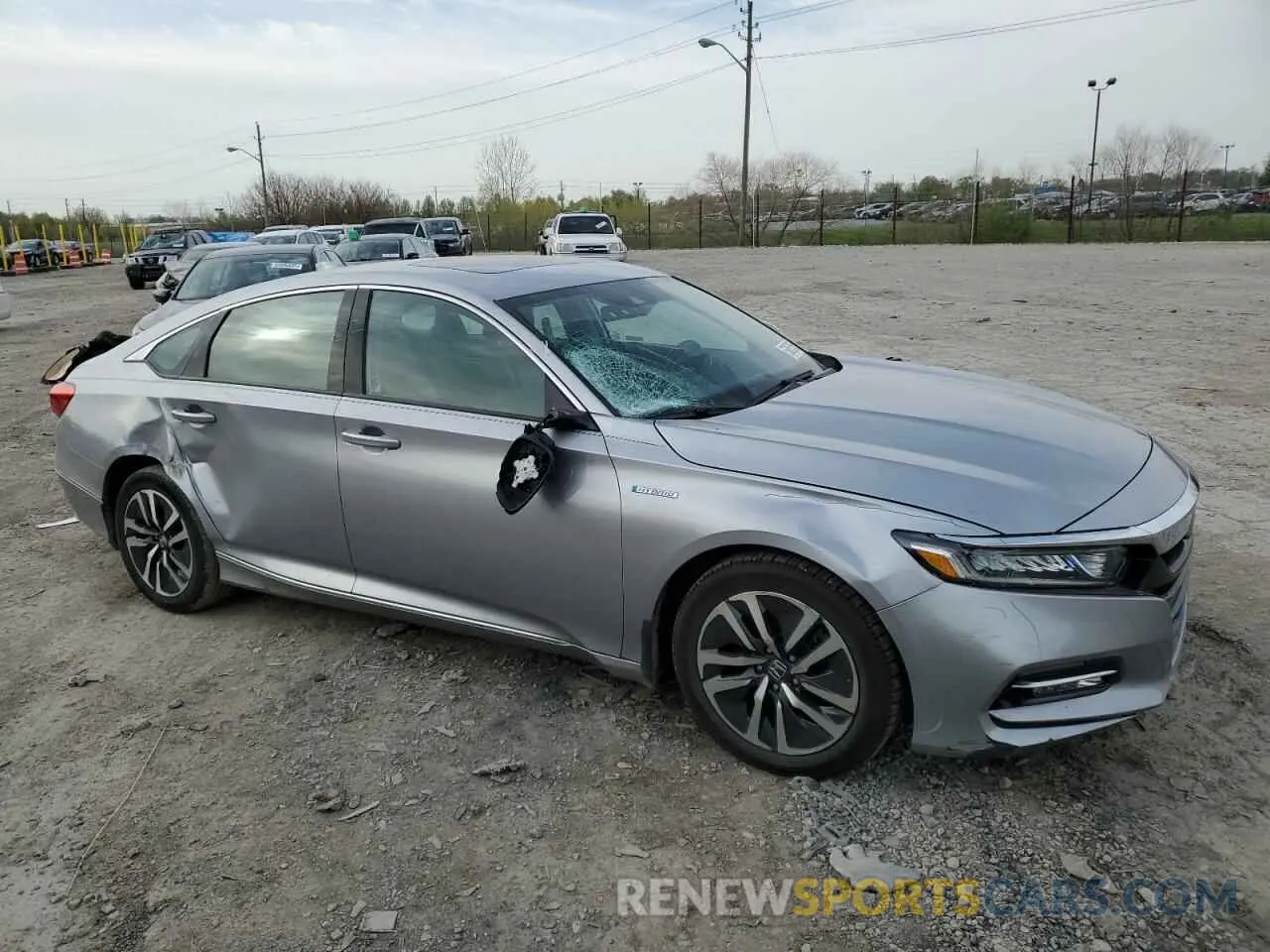 4 fotografías del automóvil dañado 1HGCV3F53LA018320 HONDA ACCORD 2020