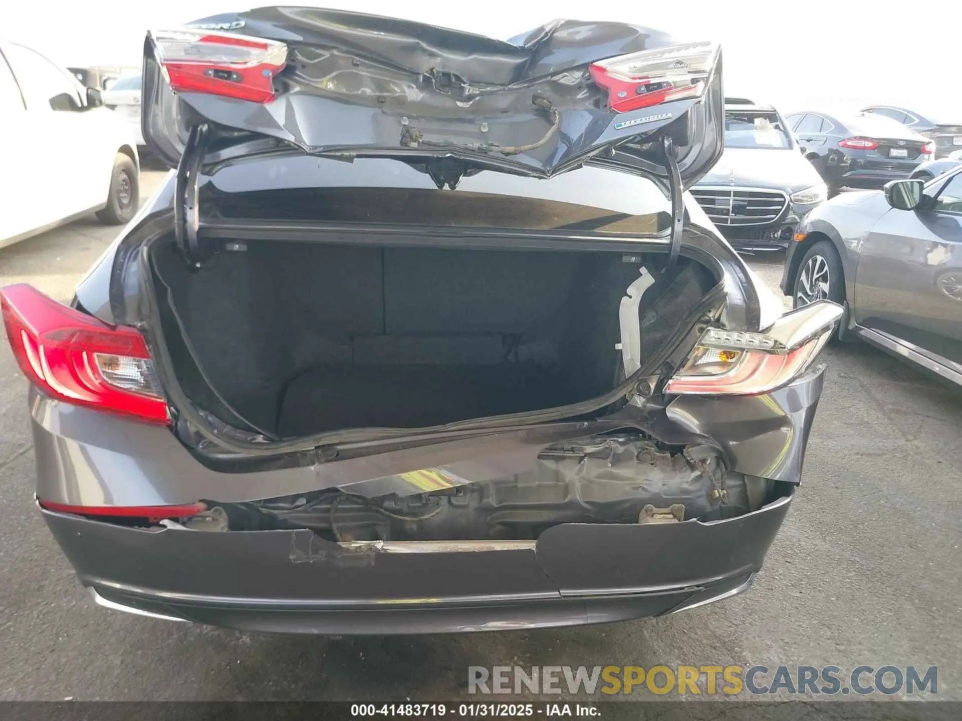 6 fotografías del automóvil dañado 1HGCV3F58LA013596 HONDA ACCORD 2020