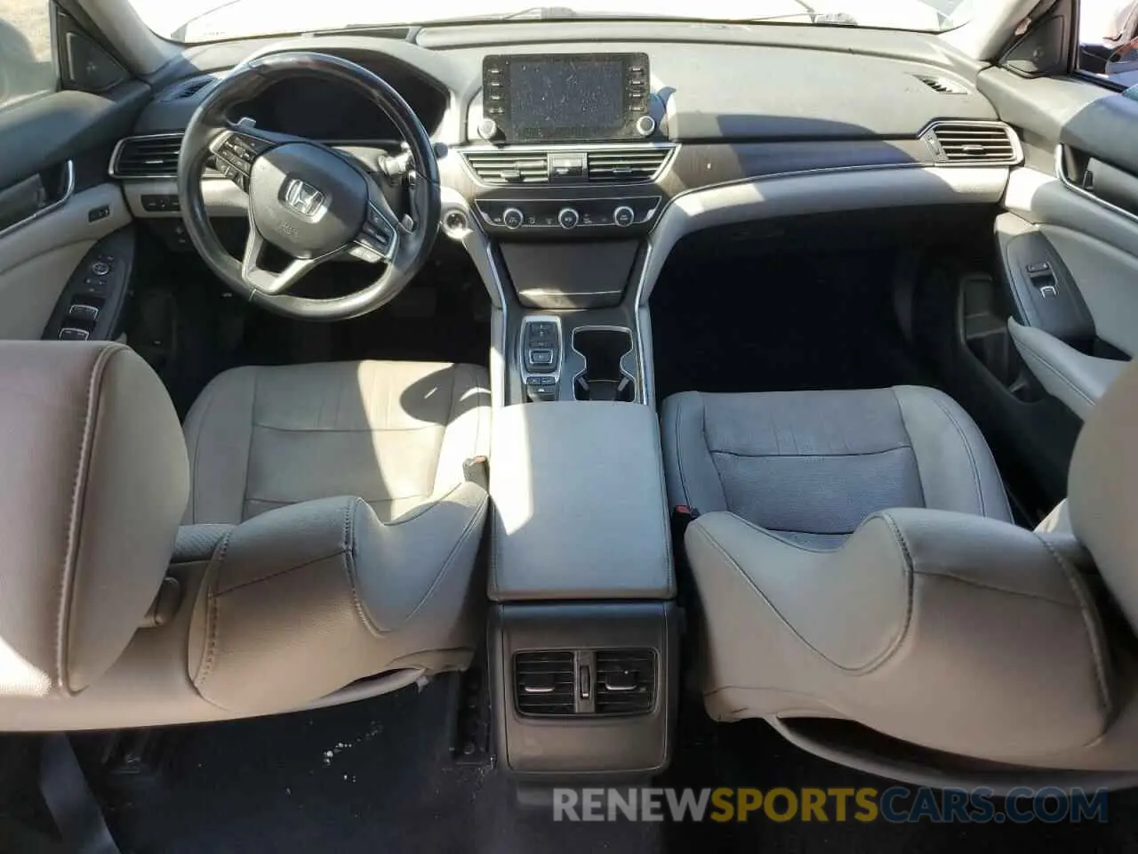 8 fotografías del automóvil dañado 1HGCV3F93LA010799 HONDA ACCORD 2020